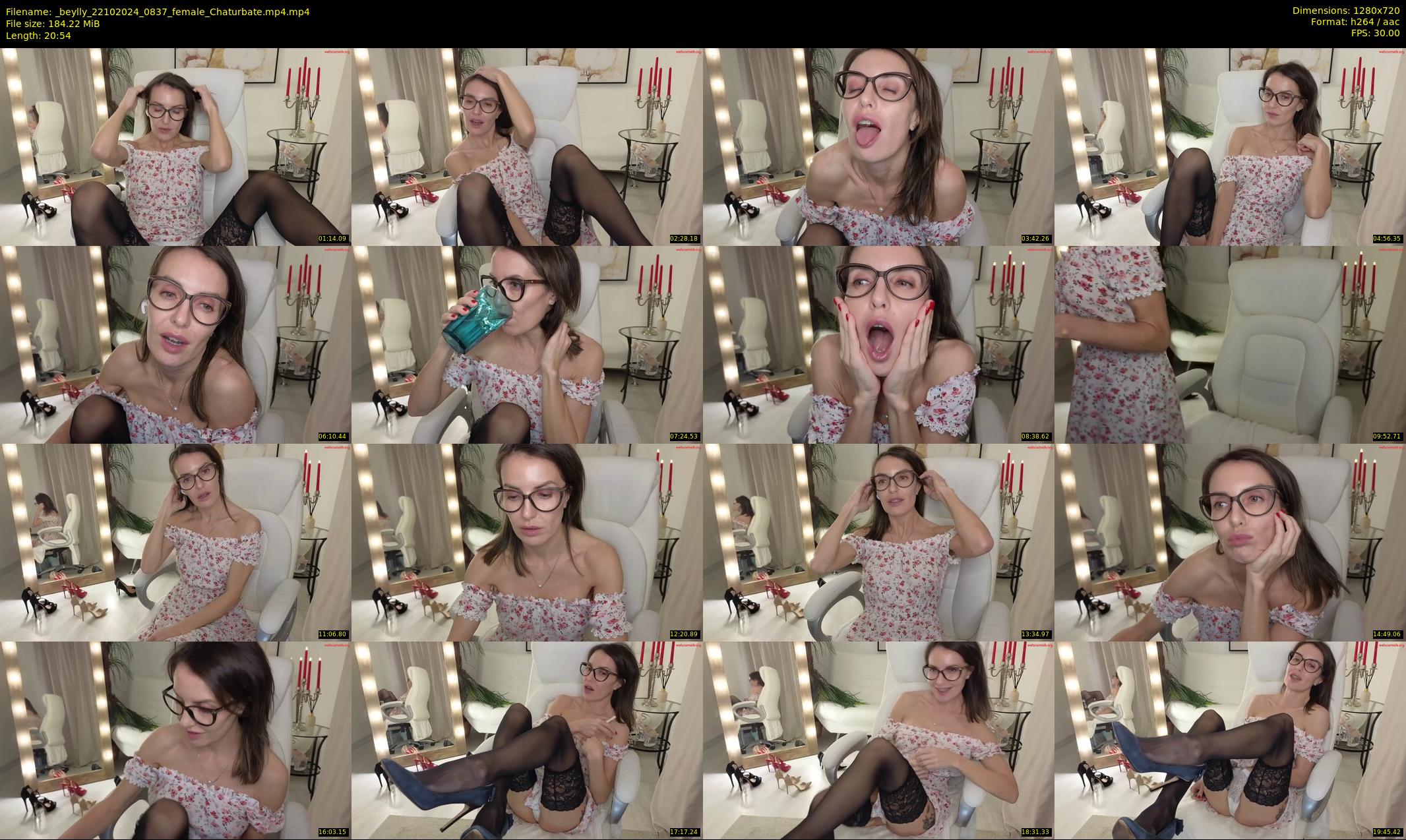 _beylly — 21 minute Chaturbate female cam show recording, 720p, Oct 22, 2024