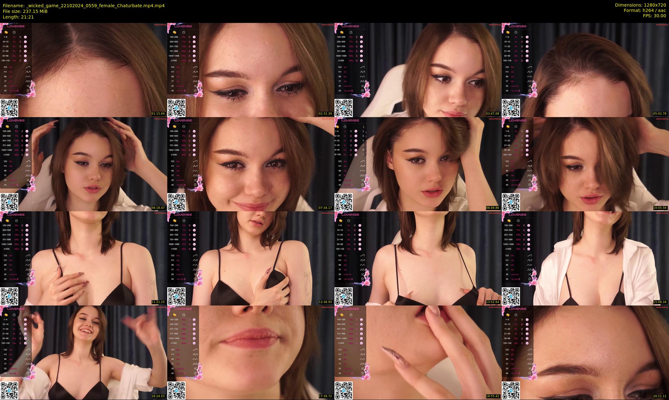 _wicked_game — 22 minute Chaturbate female cam show recording, 720p, Oct 22, 2024