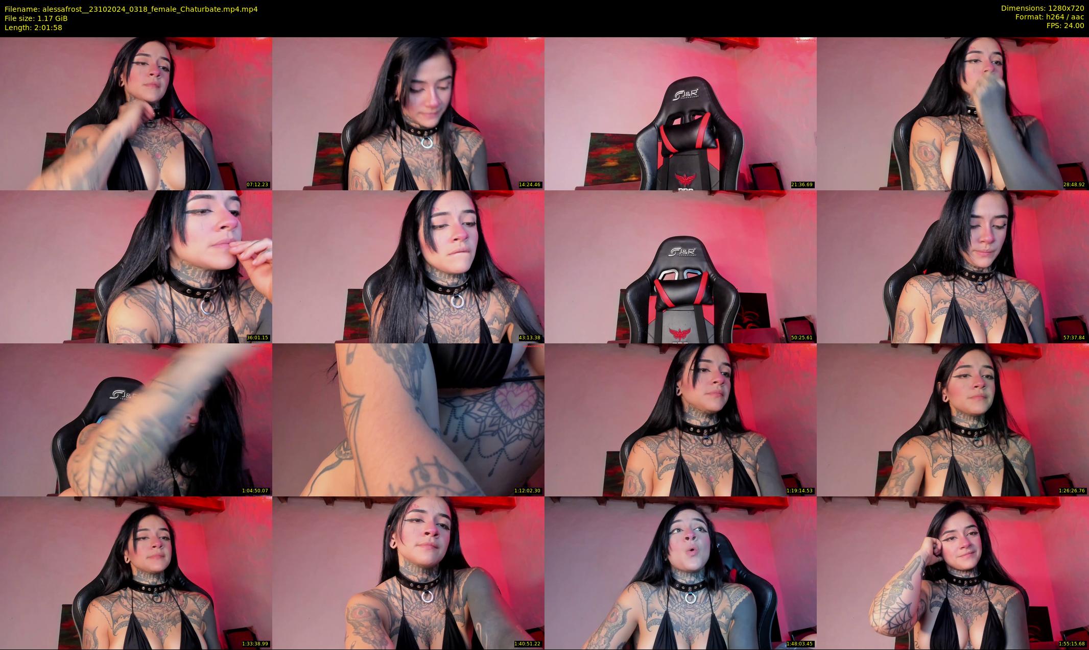 alessafrost_ — 122 minute Chaturbate female cam show recording, 720p, Oct 23, 2024