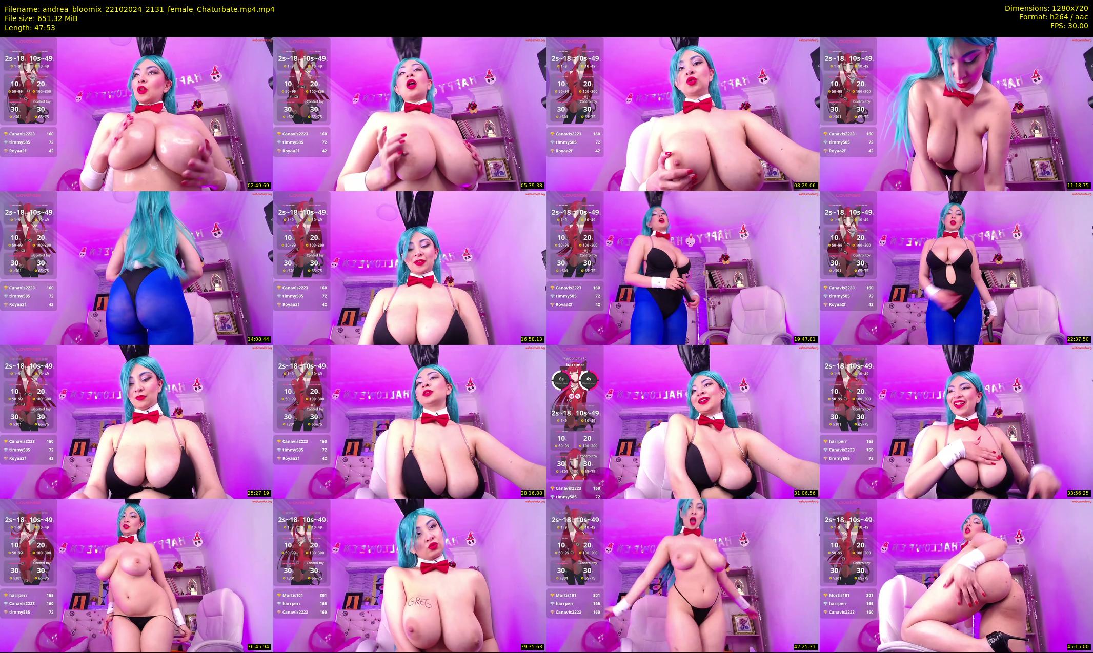 andrea_bloomix — 48 minute Chaturbate female cam show recording, 720p, Oct 22, 2024