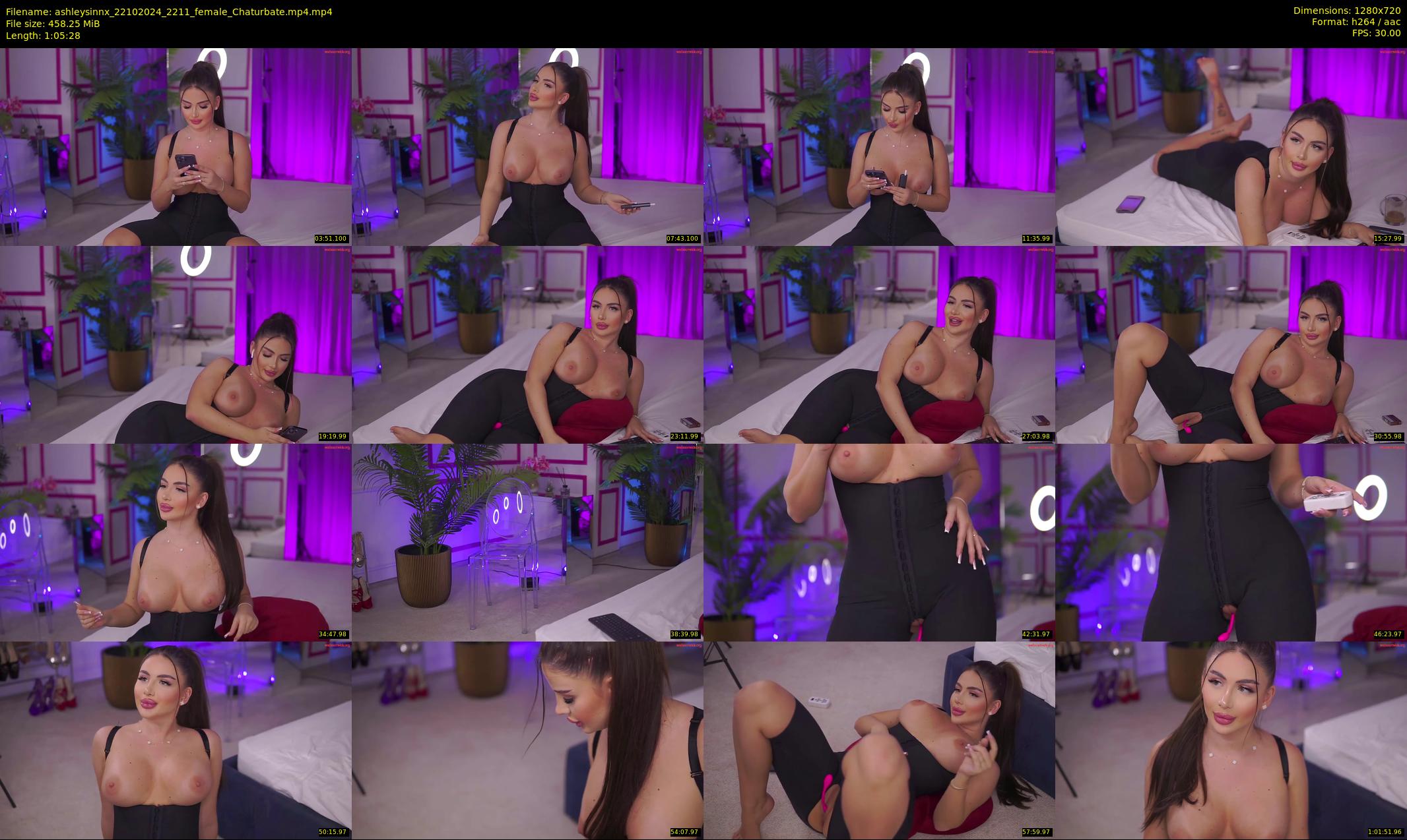 ashleysinnx — 66 minute Chaturbate female cam show recording, 720p, Oct 22, 2024