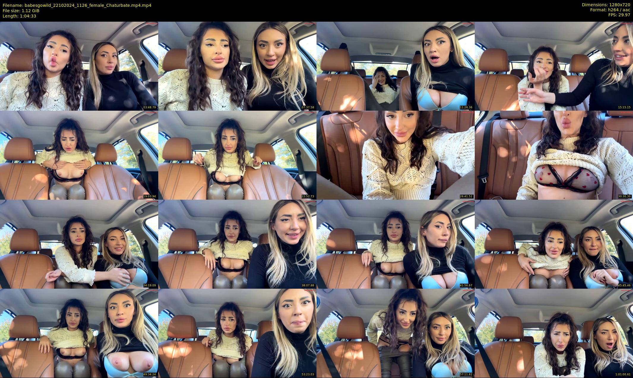 babesgowild — 65 minute Chaturbate couple cam show recording, 720p, Oct 22, 2024