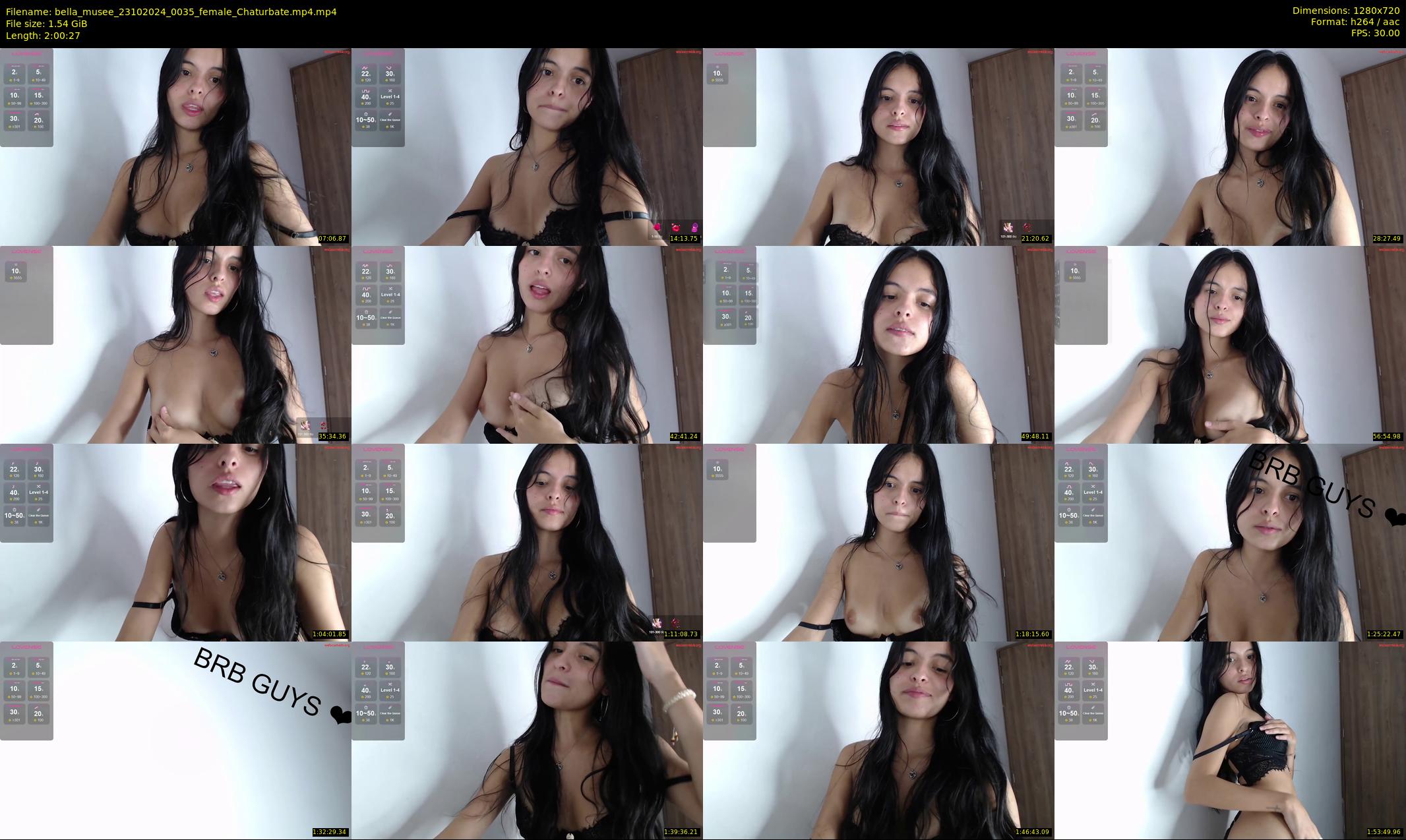 bella_musee — 121 minute Chaturbate female cam show recording, 720p, Oct 23, 2024