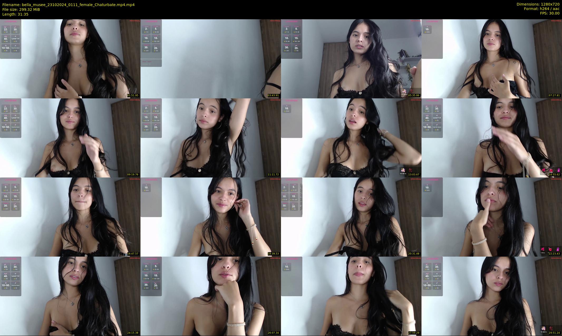 bella_musee — 32 minute Chaturbate female cam show recording, 720p, Oct 23, 2024