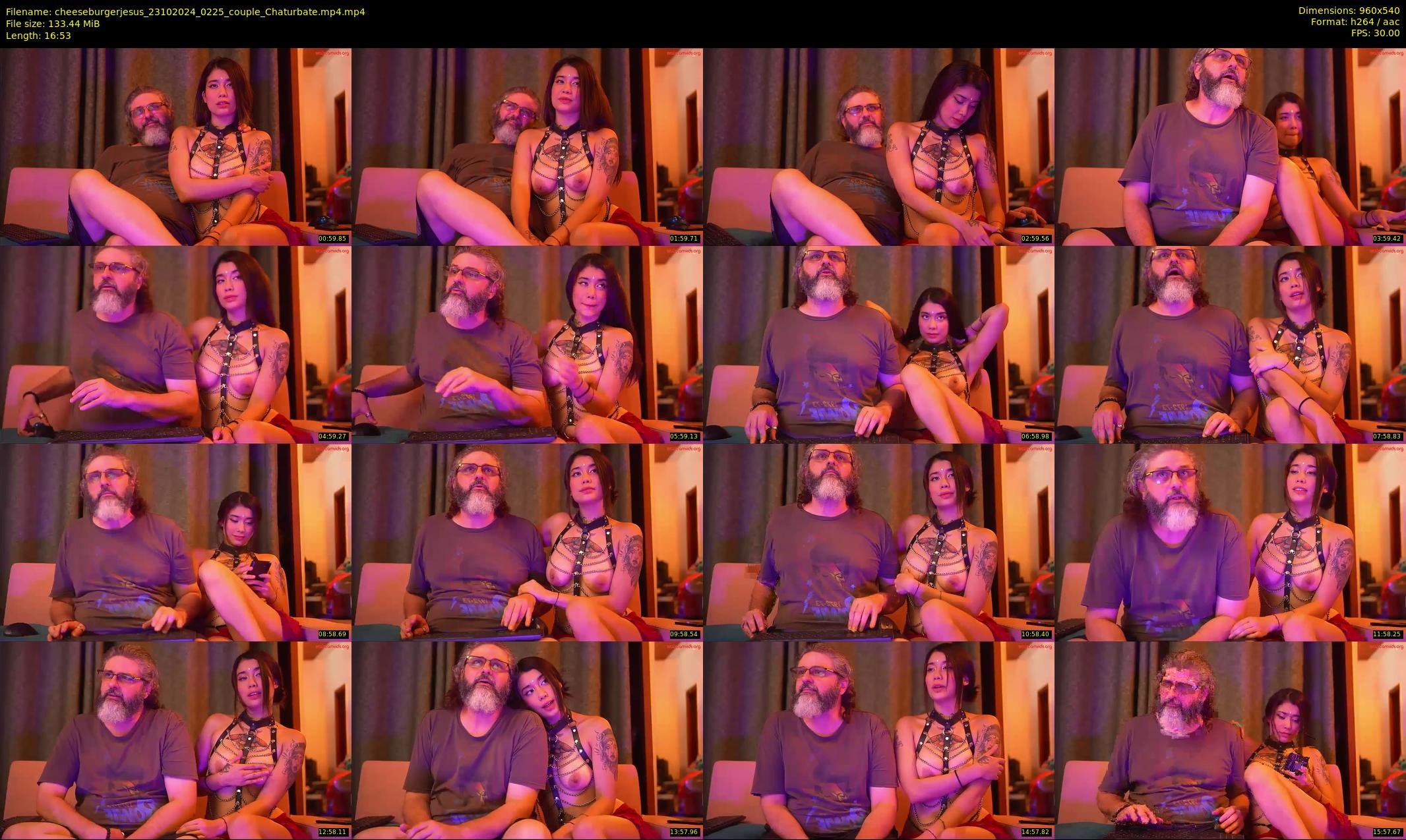 cheeseburgerjesus — 17 minute Chaturbate couple cam show recording, 480p, Oct 23, 2024