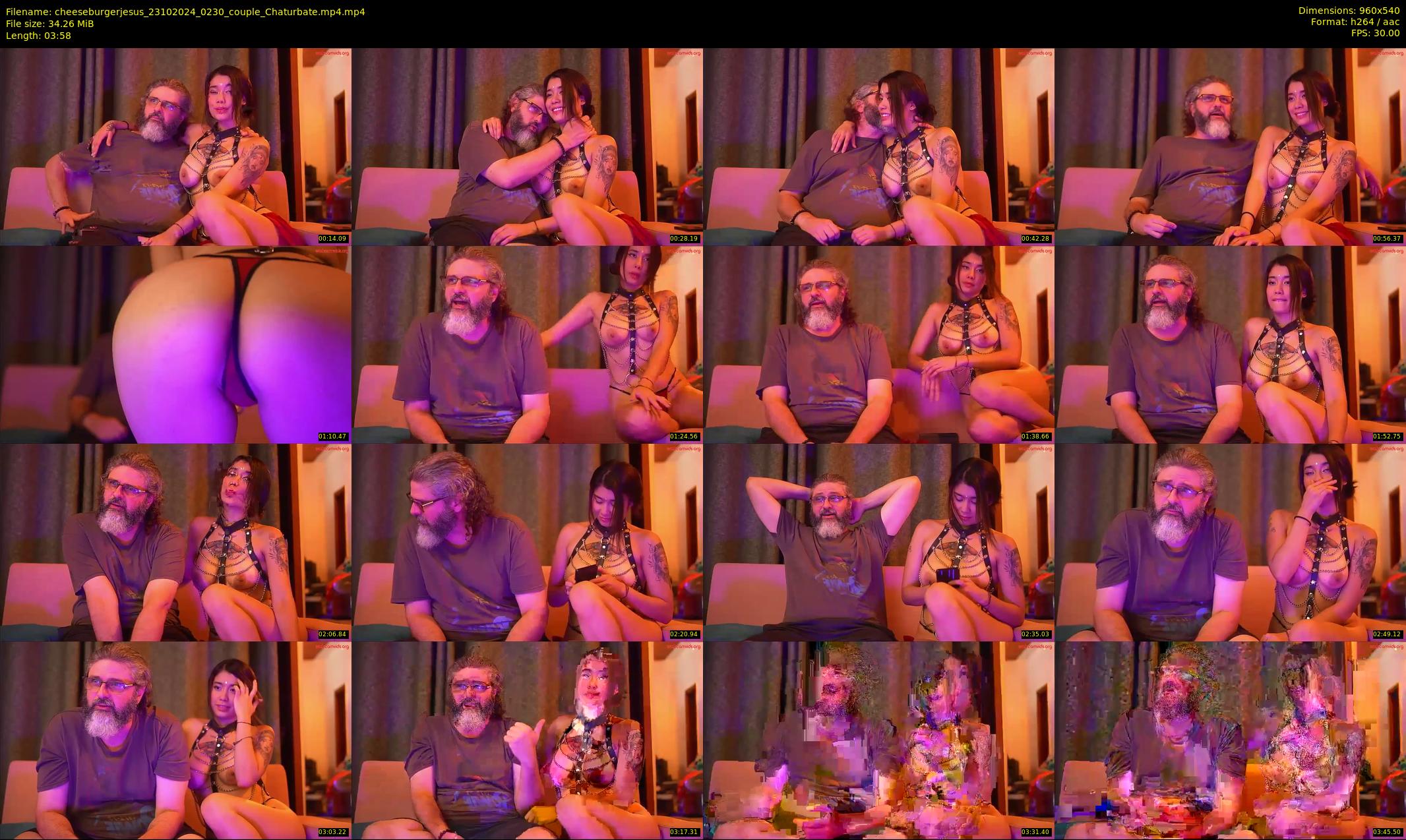 cheeseburgerjesus — 4 minute Chaturbate couple cam show recording, 480p, Oct 23, 2024