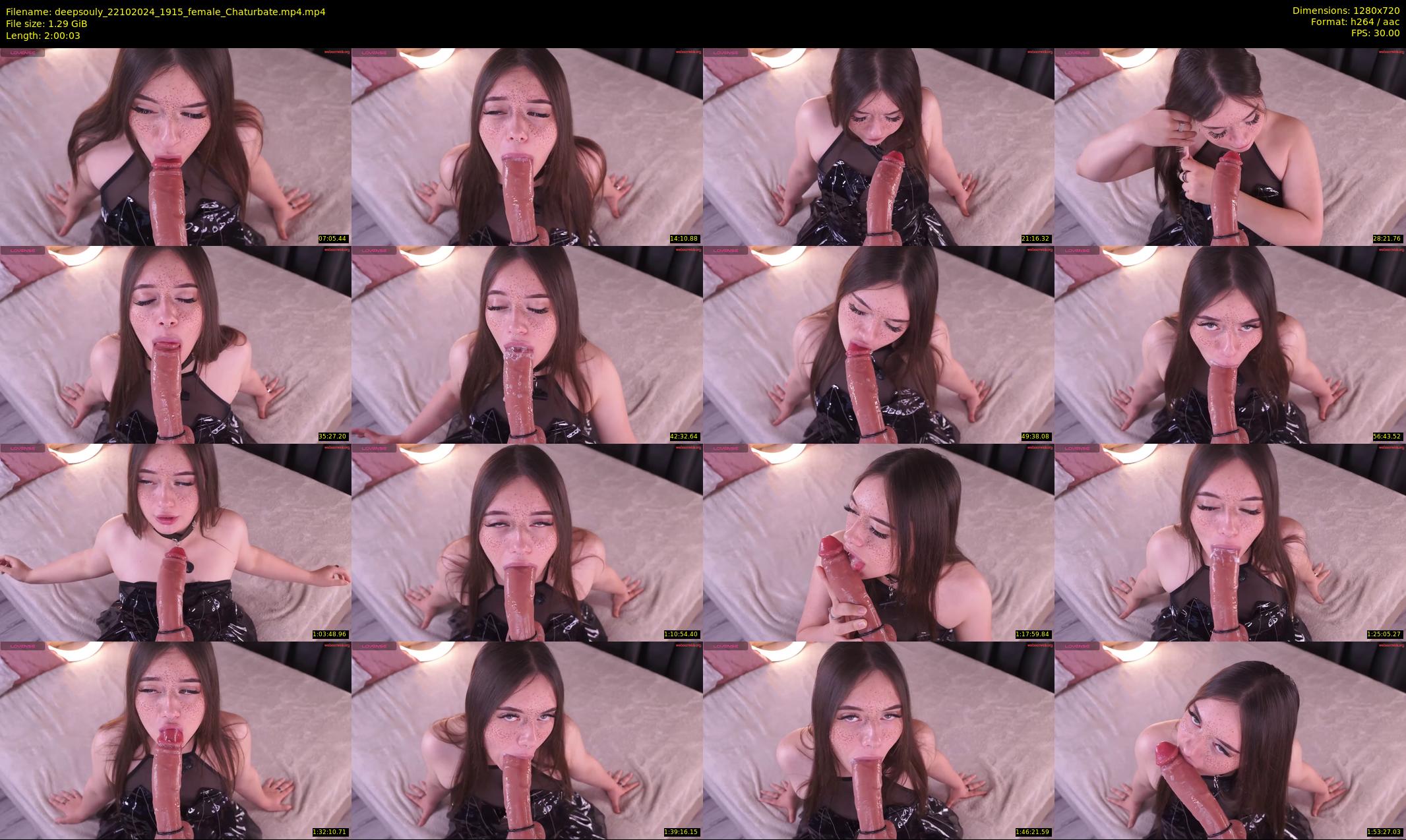 deepsouly — 121 minute Chaturbate female cam show recording, 720p, Oct 22, 2024