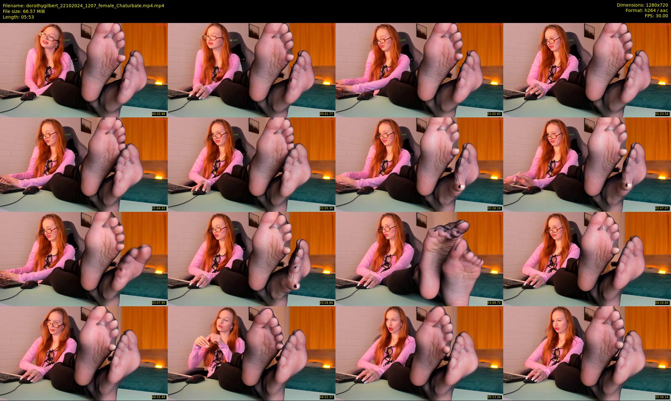 dorothygilbert — 6 minute Chaturbate female cam show recording, 720p, Oct 22, 2024