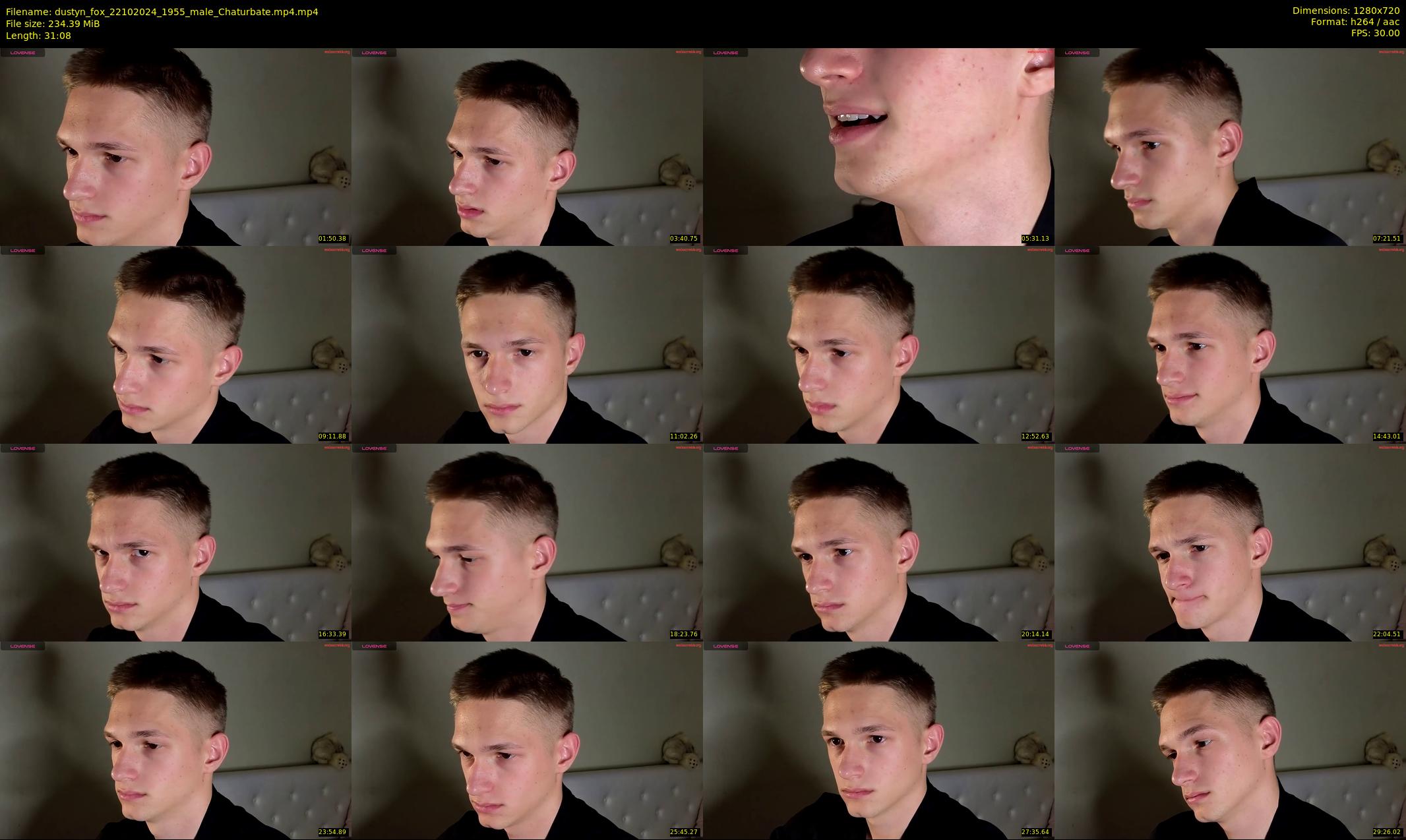 dustyn_fox — 32 minute Chaturbate male cam show recording, 720p, Oct 22, 2024