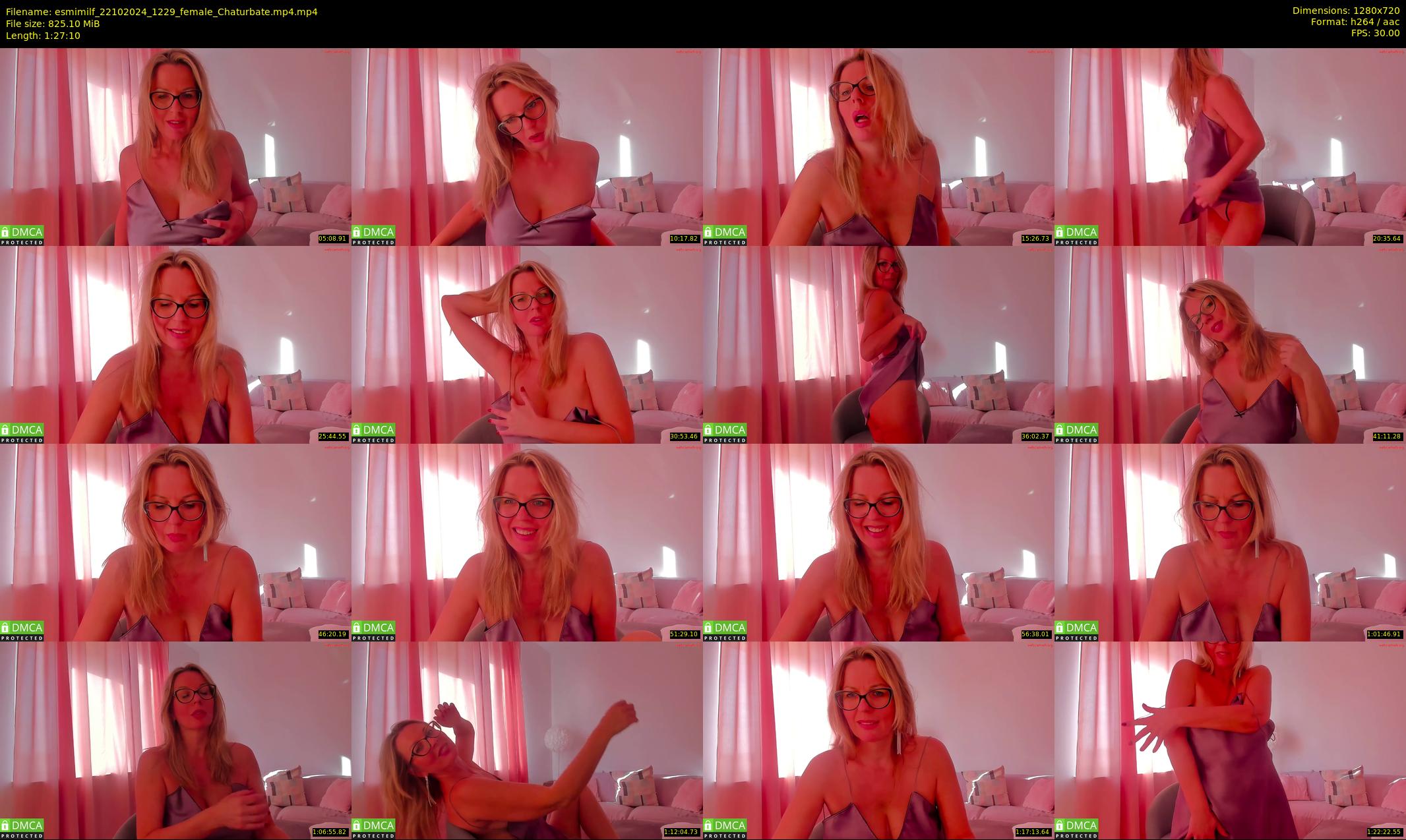 esmimilf — 88 minute Chaturbate female cam show recording, 720p, Oct 22, 2024