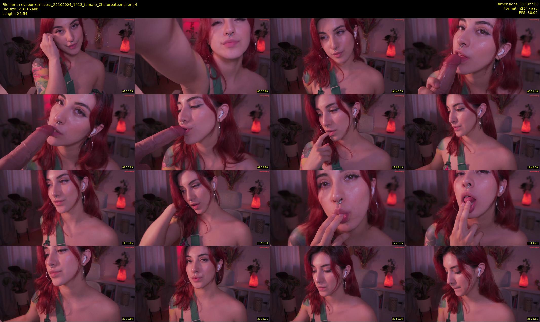 evapunkprincess — 27 minute Chaturbate female cam show recording, 720p, Oct 22, 2024