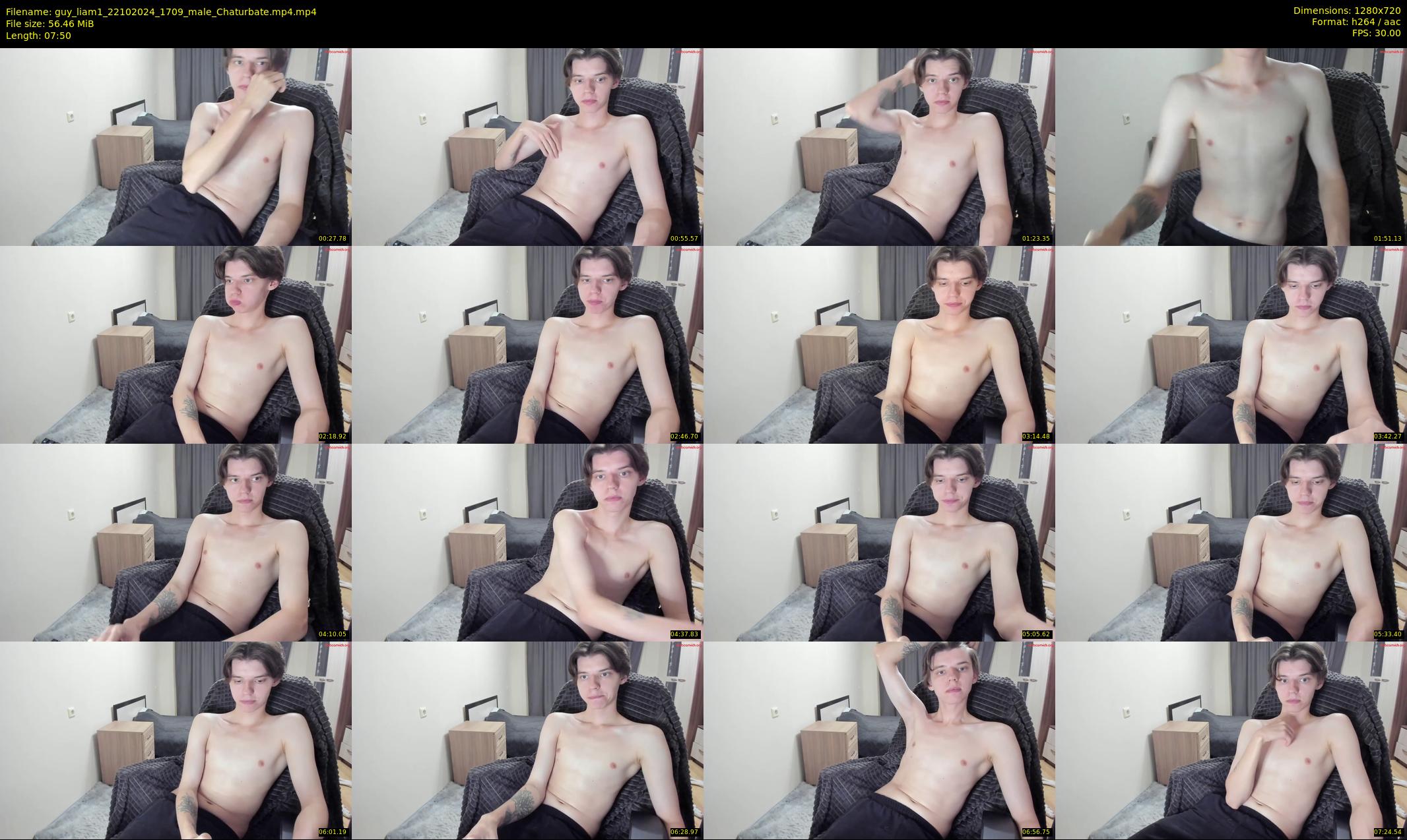 guy_liam1 — 8 minute Chaturbate male cam show recording, 720p, Oct 22, 2024