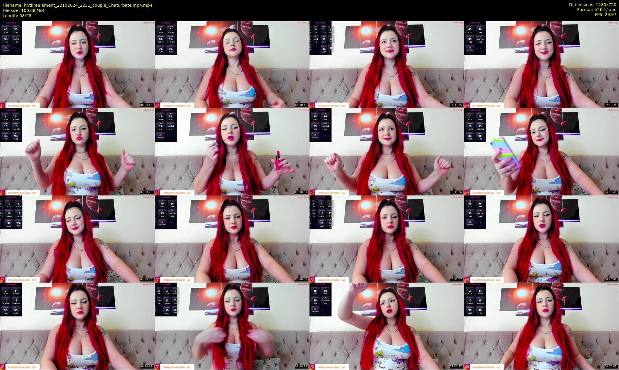 hotfireelement — 9 minute Chaturbate couple cam show recording, 720p, Oct 22, 2024