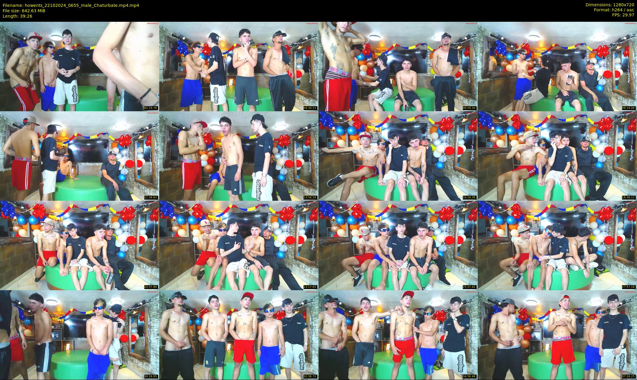 howents — 40 minute Chaturbate male cam show recording, 720p, Oct 22, 2024