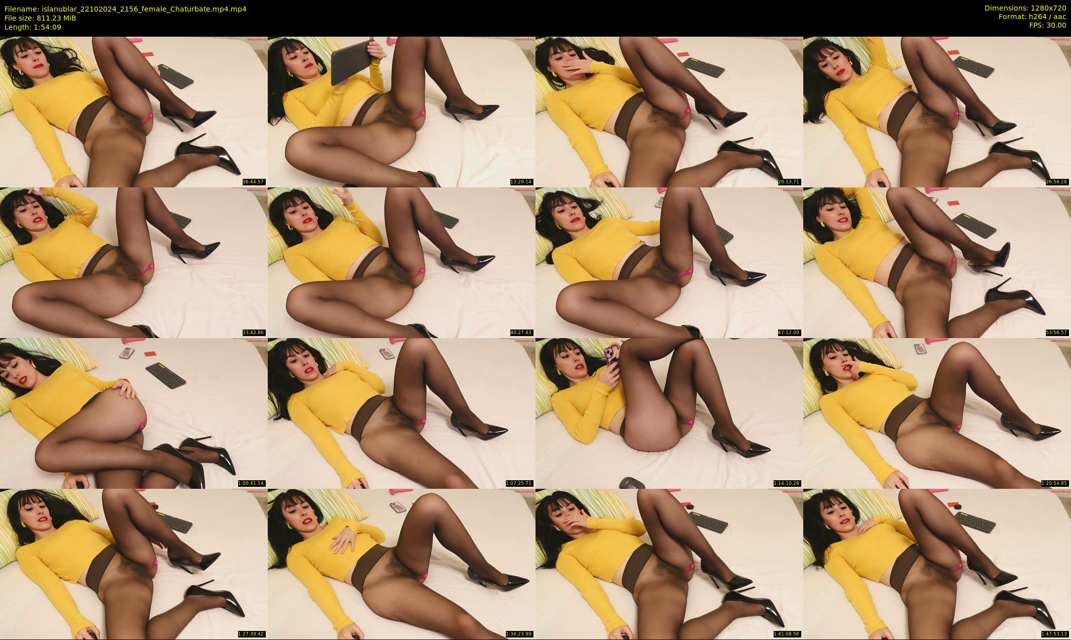 islanublar — 115 minute Chaturbate female cam show recording, 720p, Oct 22, 2024