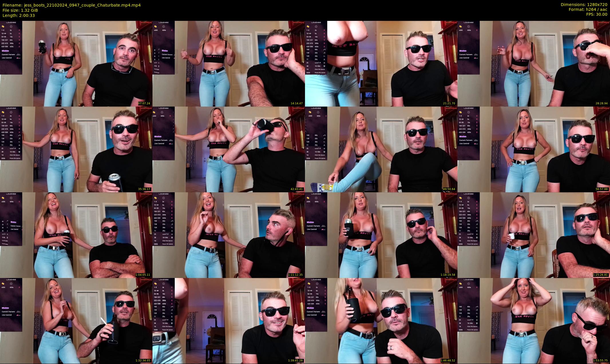 jess_boots — 121 minute Chaturbate female cam show recording, 720p, Oct 22, 2024