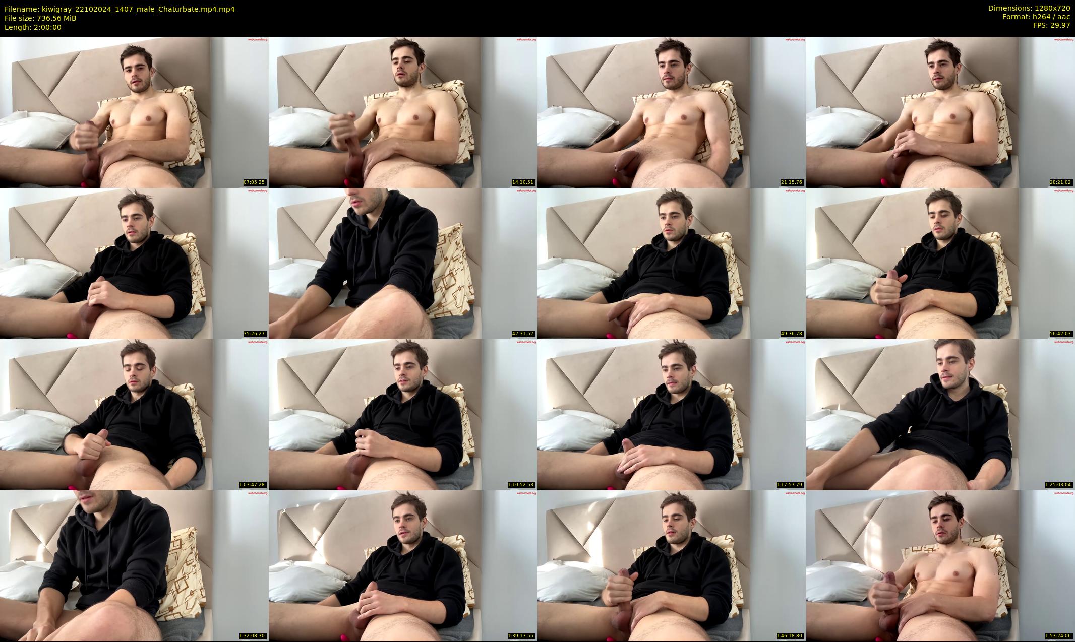 kiwigray — 120 minute Chaturbate male cam show recording, 720p, Oct 22, 2024