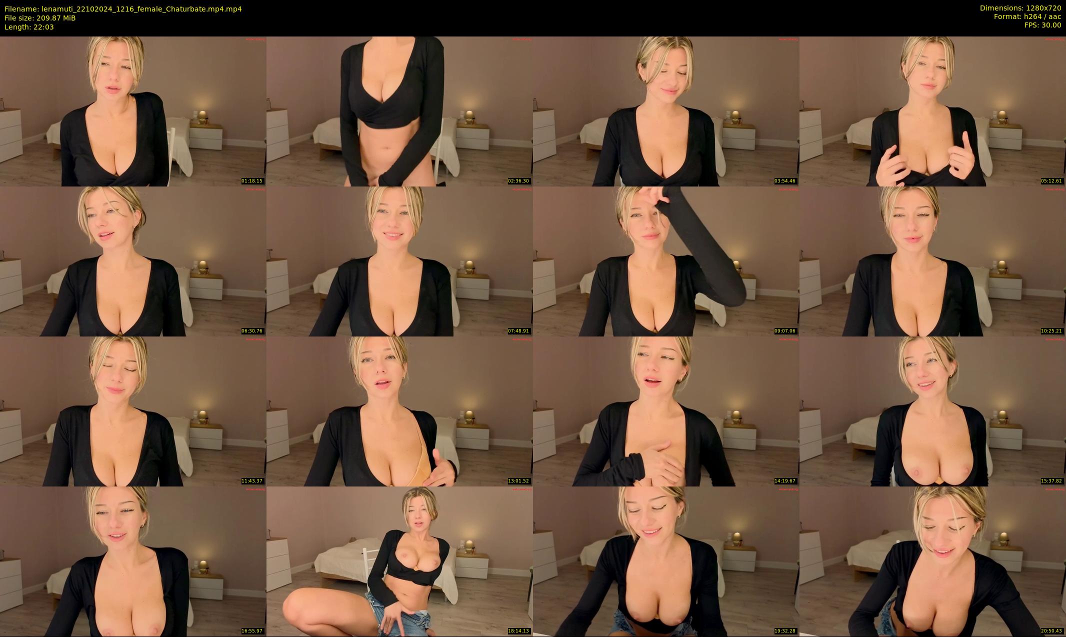 lenamuti — 23 minute Chaturbate female cam show recording, 720p, Oct 22, 2024