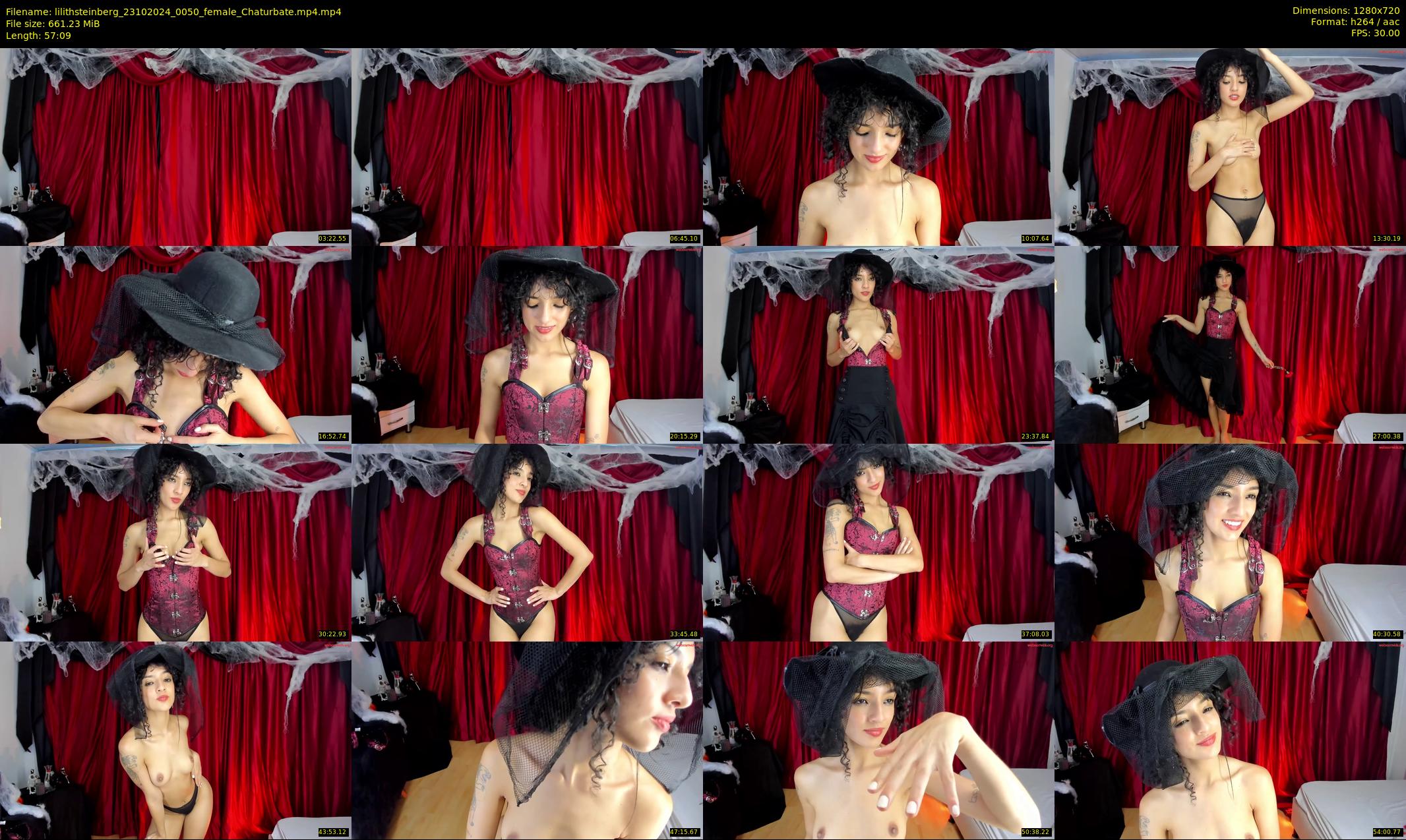 lilithsteinberg — 58 minute Chaturbate female cam show recording, 720p, Oct 23, 2024