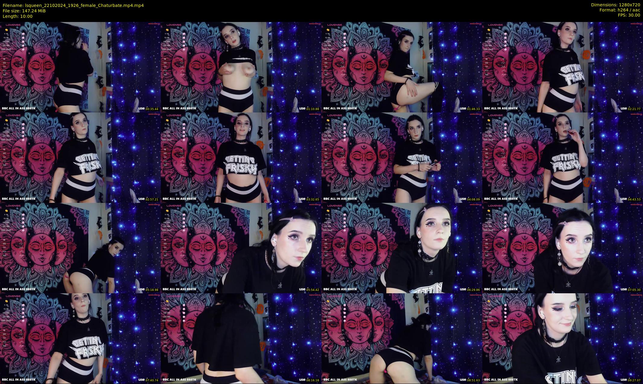 lsqueen — 10 minute Chaturbate female cam show recording, 720p, Oct 22, 2024
