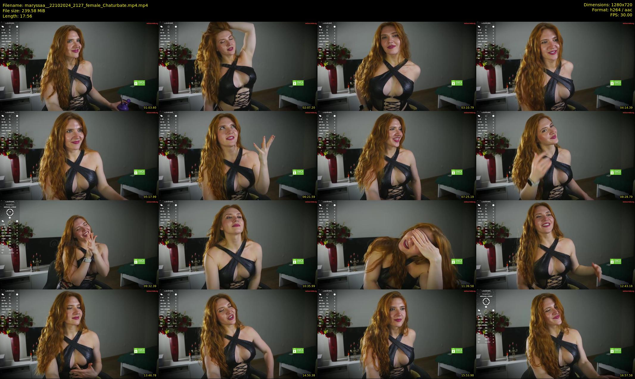 maryssaa_ — 18 minute Chaturbate female cam show recording, 720p, Oct 22, 2024