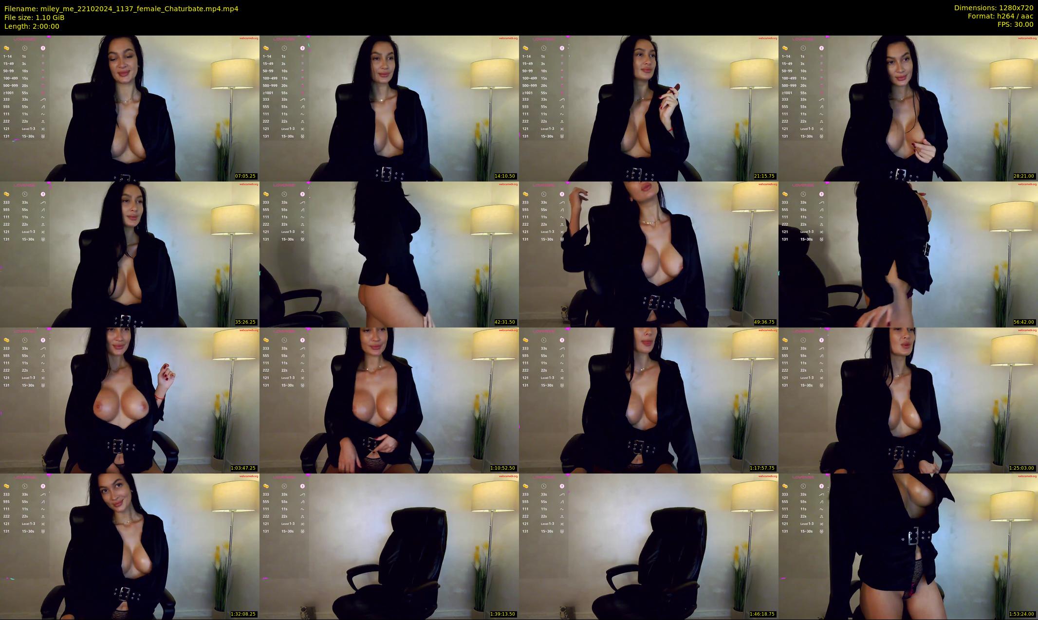miley_me — 120 minute Chaturbate female cam show recording, 720p, Oct 22, 2024