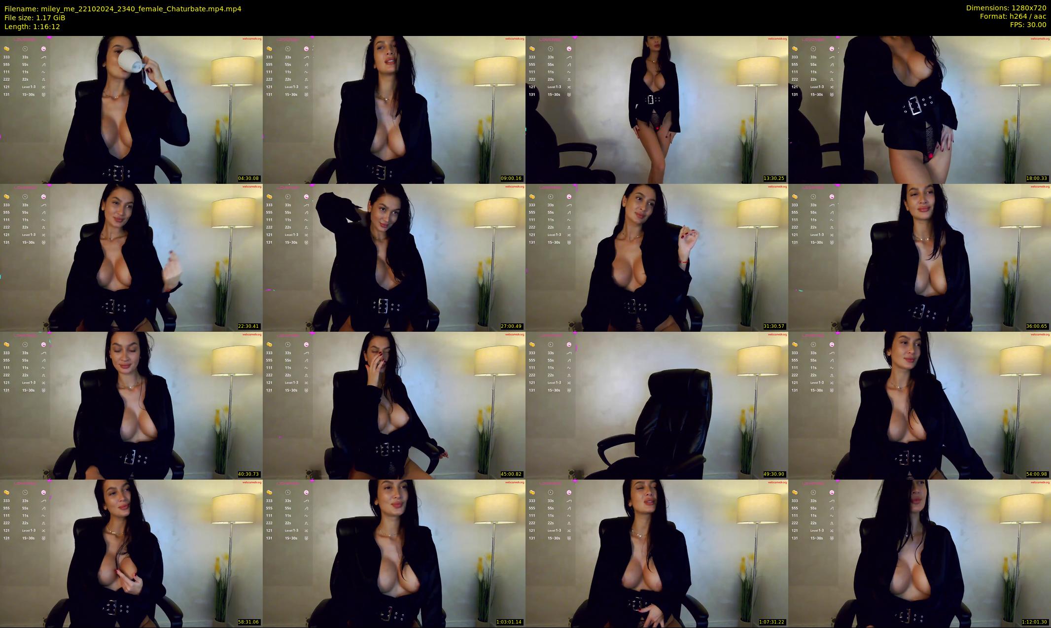 miley_me — 77 minute Chaturbate female cam show recording, 720p, Oct 22, 2024