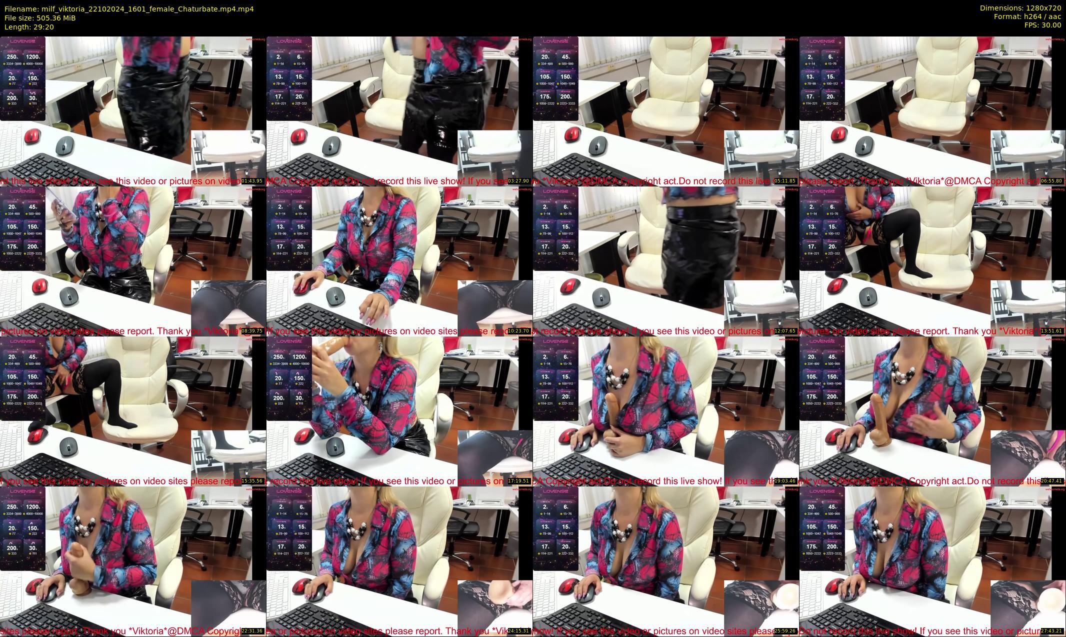 milf_viktoria — 30 minute Chaturbate female cam show recording, 720p, Oct 22, 2024
