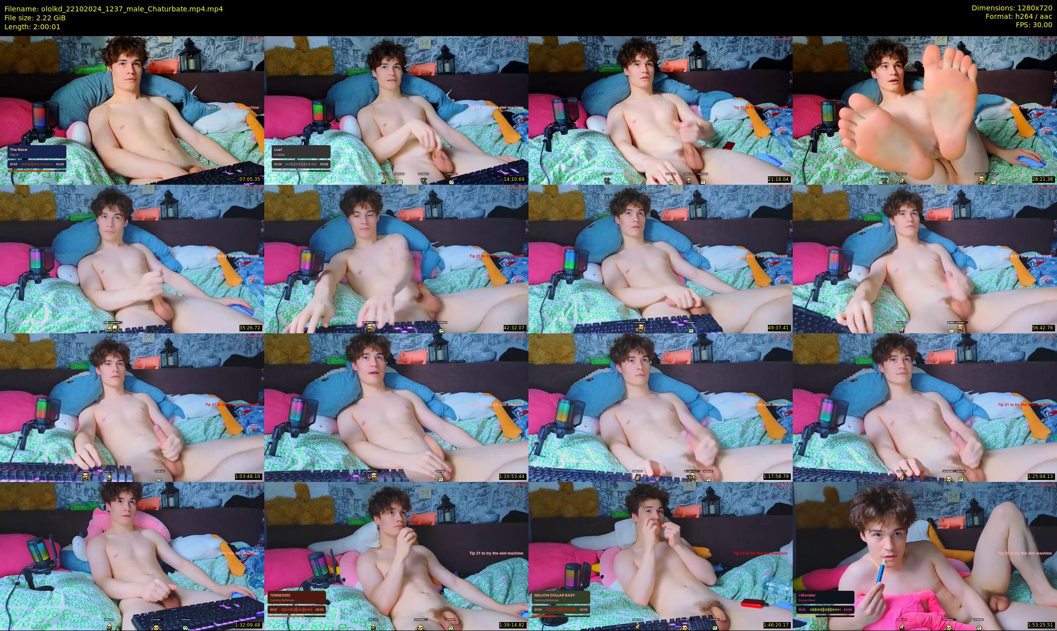ololkd — 121 minute Chaturbate male cam show recording, 720p, Oct 22, 2024