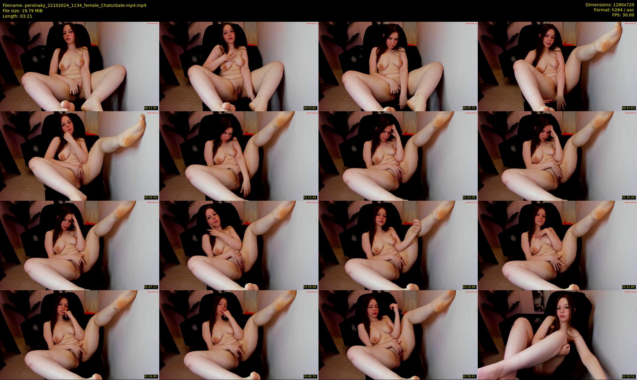 persinaky — 4 minute Chaturbate female cam show recording, 720p, Oct 22, 2024