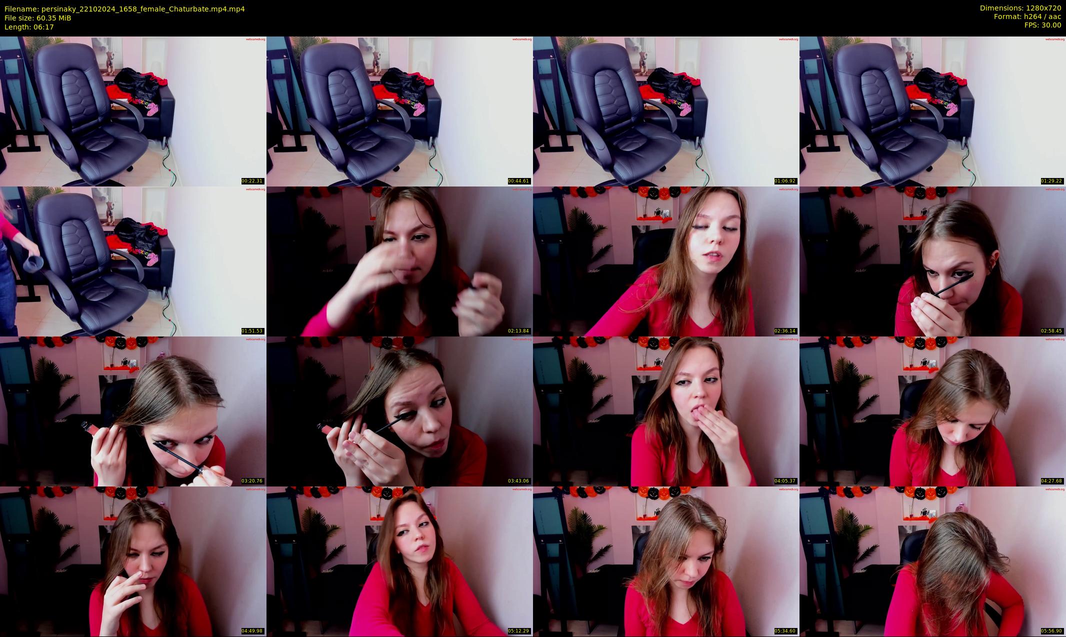 persinaky — 7 minute Chaturbate female cam show recording, 720p, Oct 22, 2024