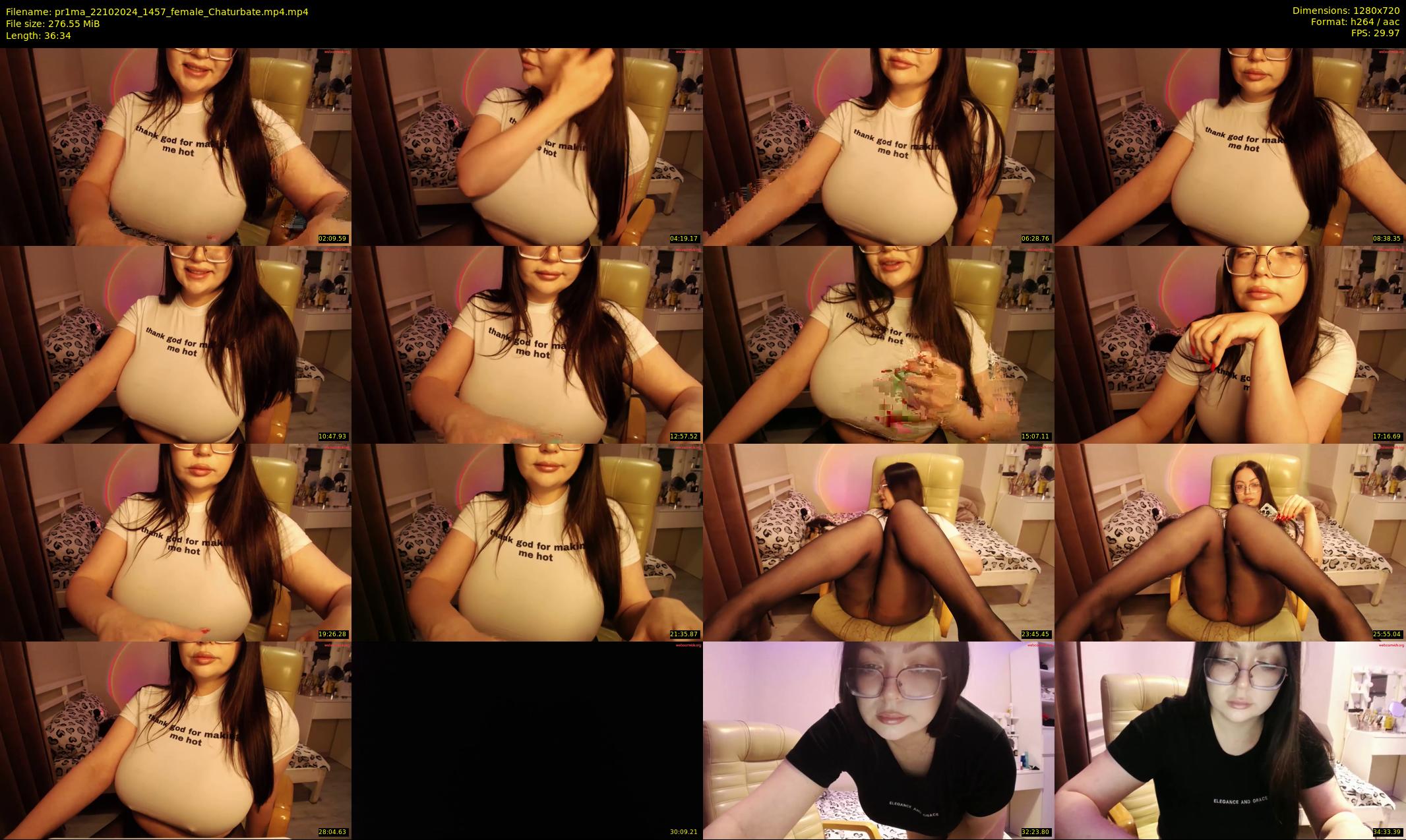 pr1ma — 37 minute Chaturbate female cam show recording, 720p, Oct 22, 2024
