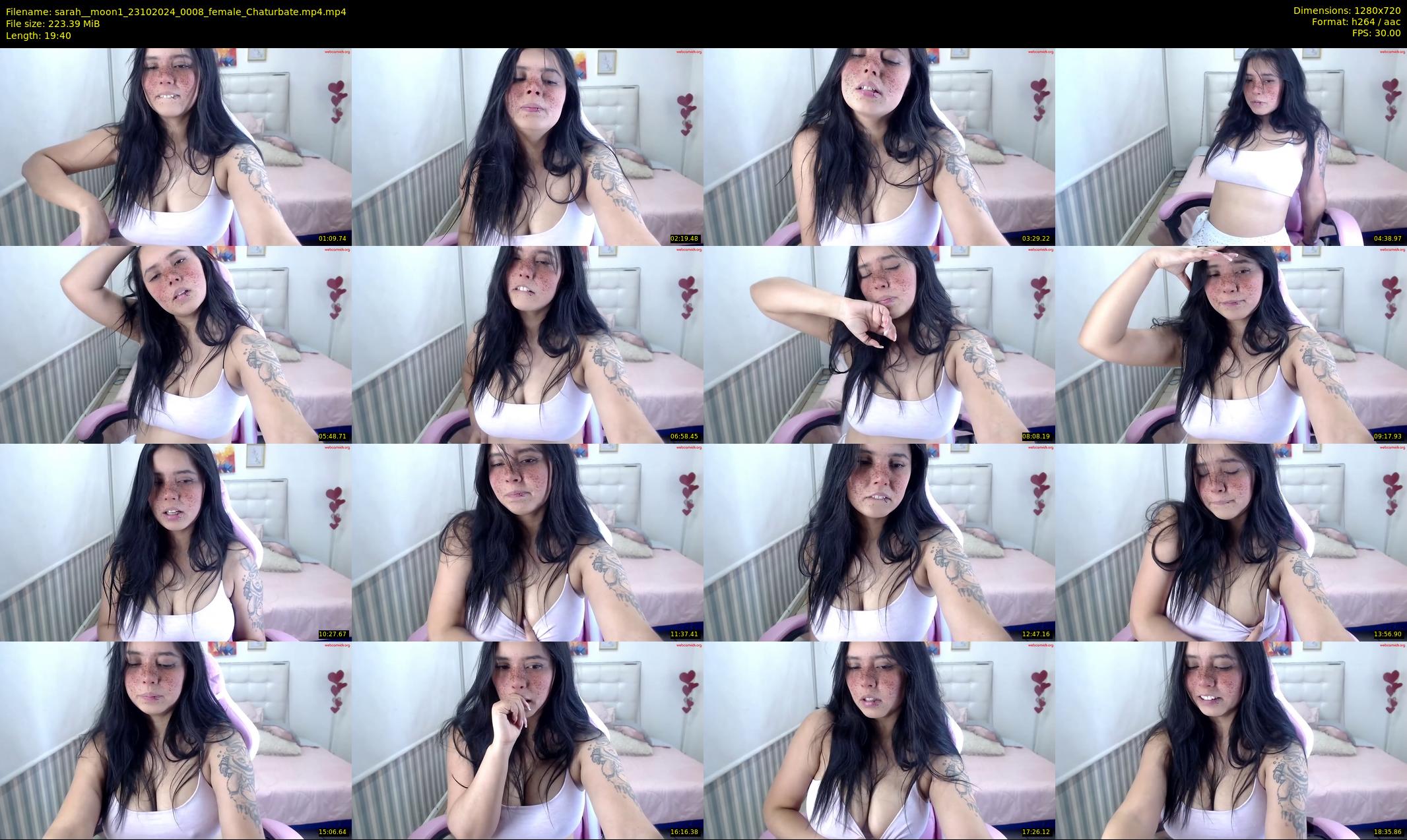 sarah__moon1 — 20 minute Chaturbate female cam show recording, 720p, Oct 23, 2024