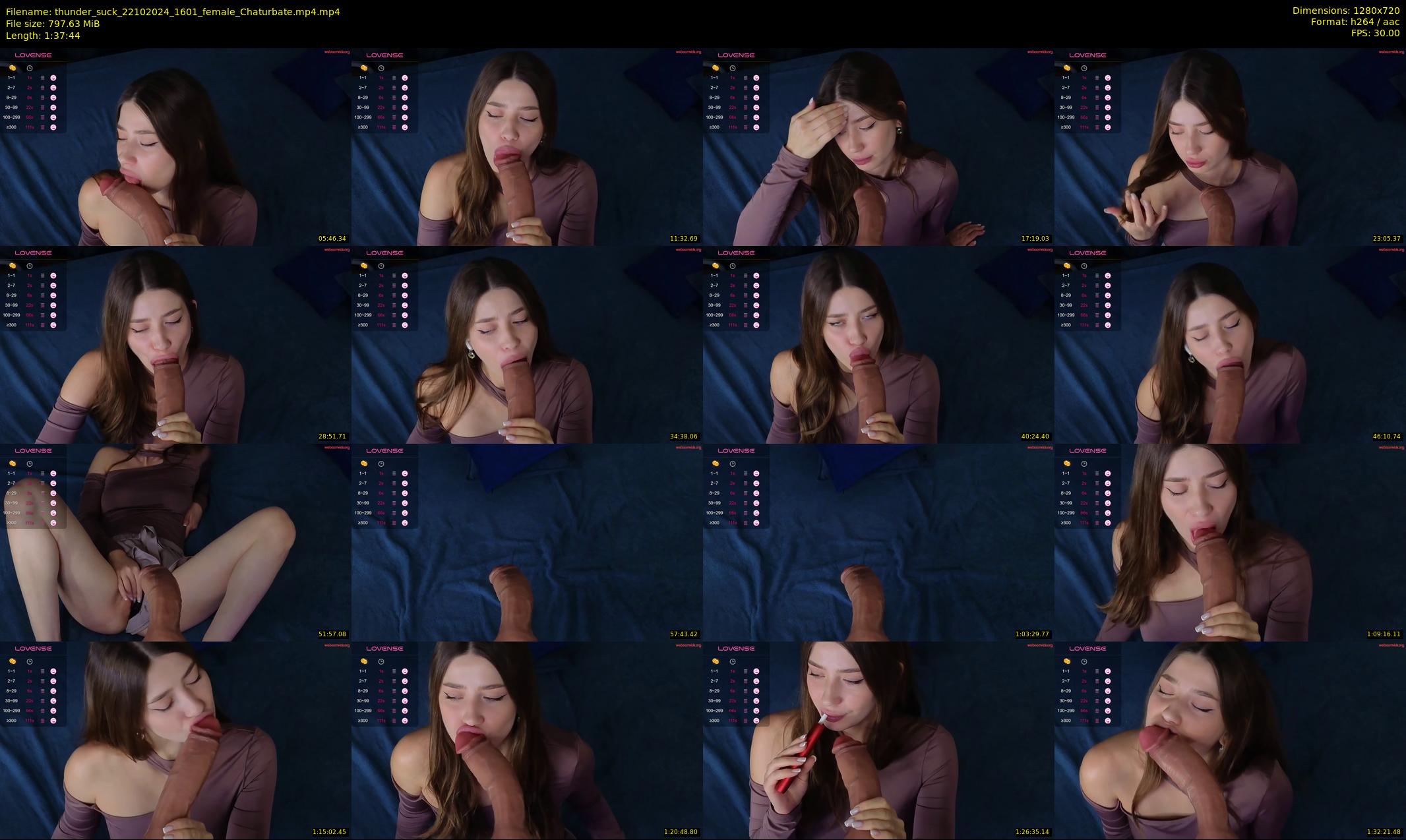 thunder_suck — 98 minute Chaturbate female cam show recording, 720p, Oct 22, 2024