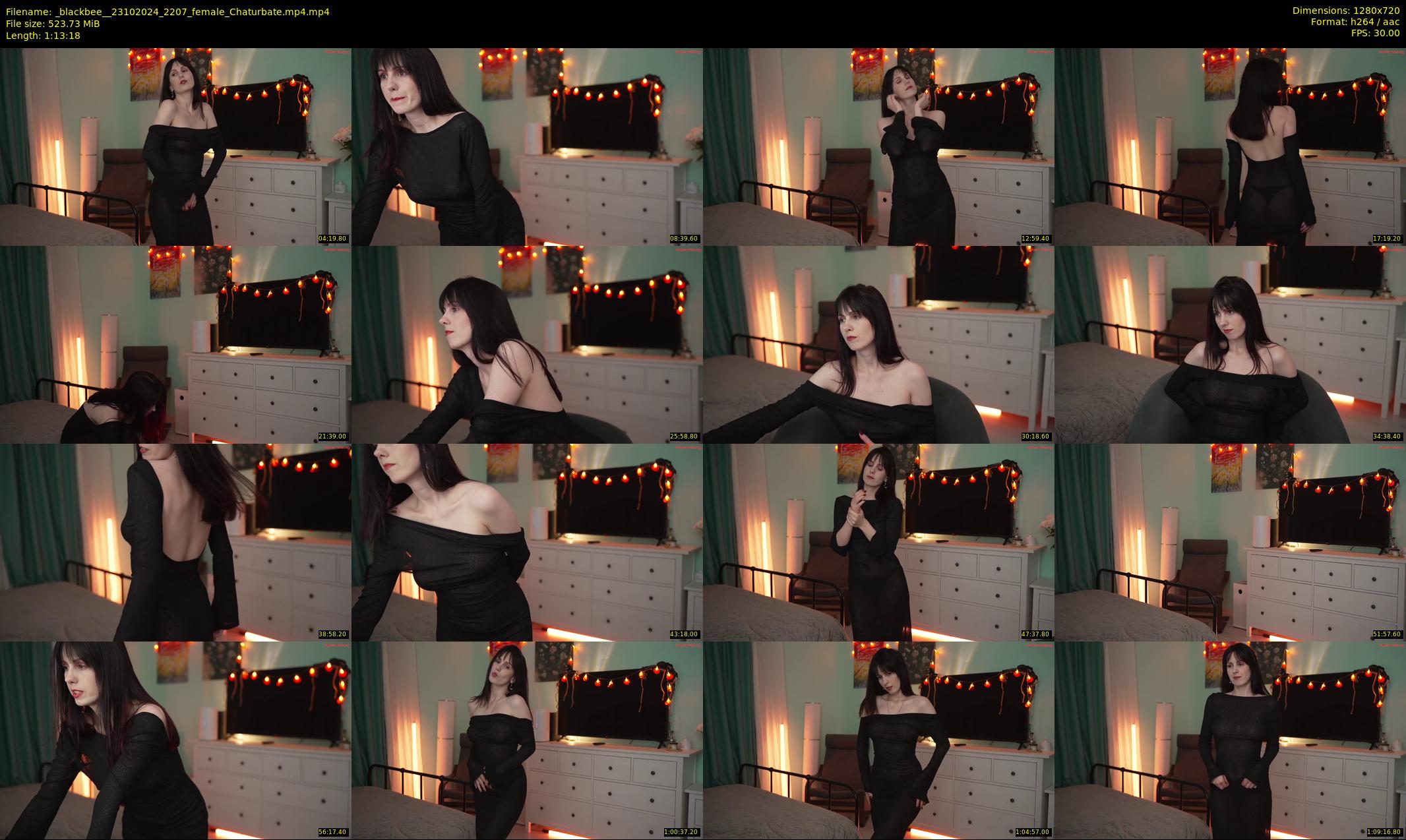 _blackbee_ — 74 minute Chaturbate female cam show recording, 720p, Oct 23, 2024