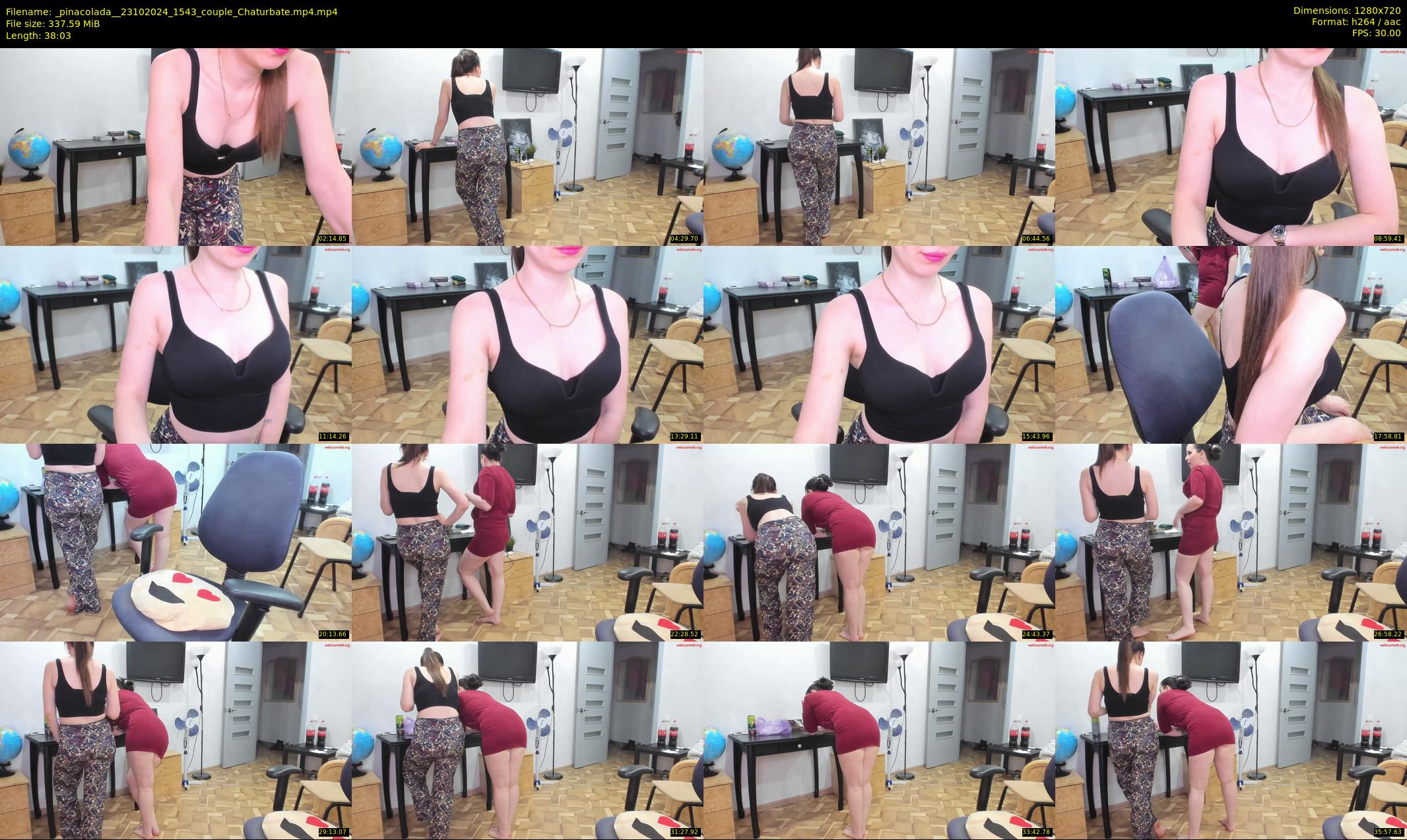 _pinacolada_ — 39 minute Chaturbate couple cam show recording, 720p, Oct 23, 2024