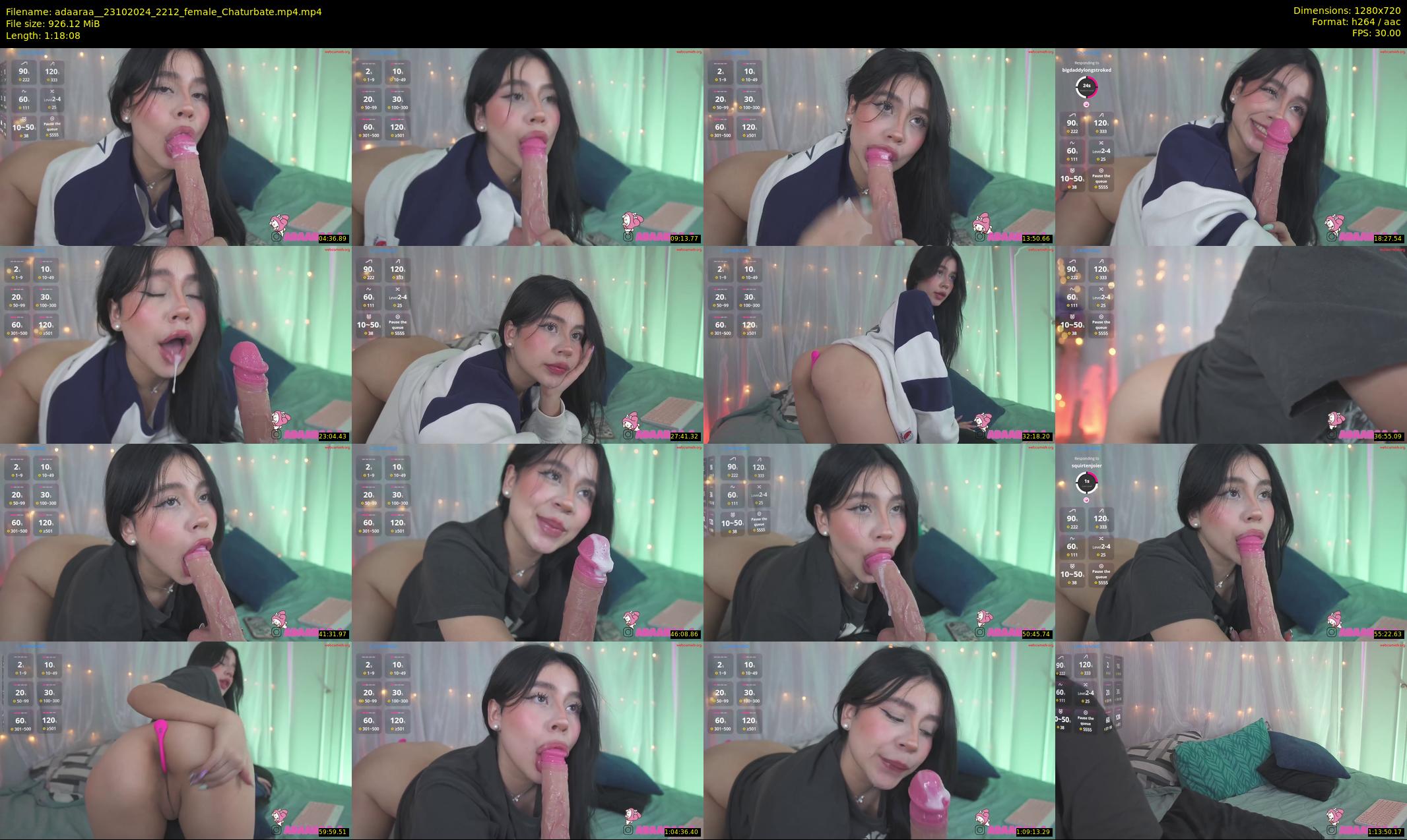 adaaraa_ — 79 minute Chaturbate female cam show recording, 720p, Oct 23, 2024