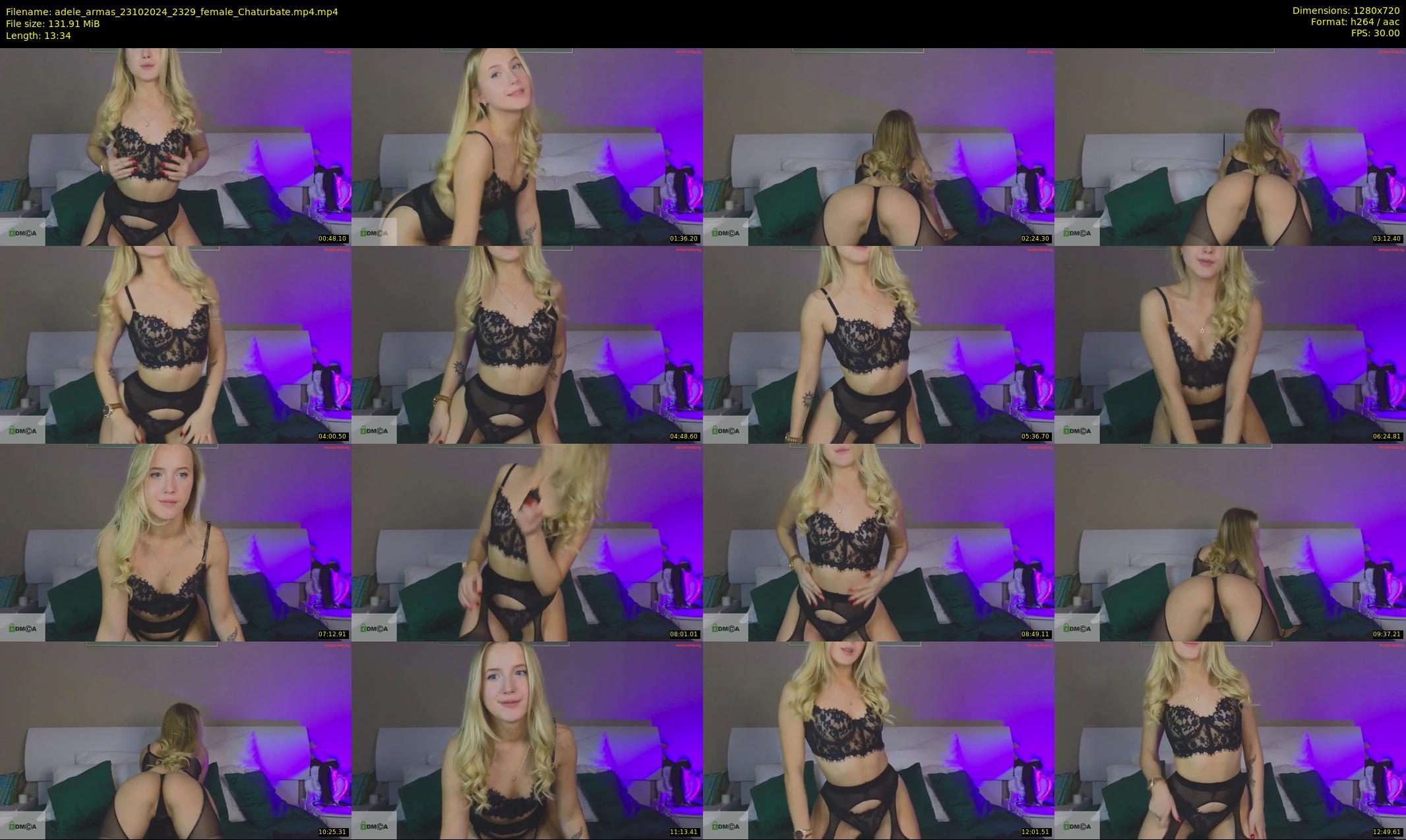 adele_armas — 14 minute Chaturbate female cam show recording, 720p, Oct 23, 2024
