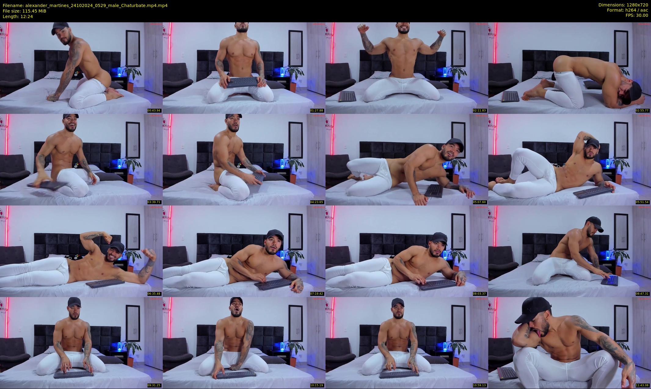 alexander_martines — 13 minute Chaturbate male cam show recording, 720p, Oct 24, 2024