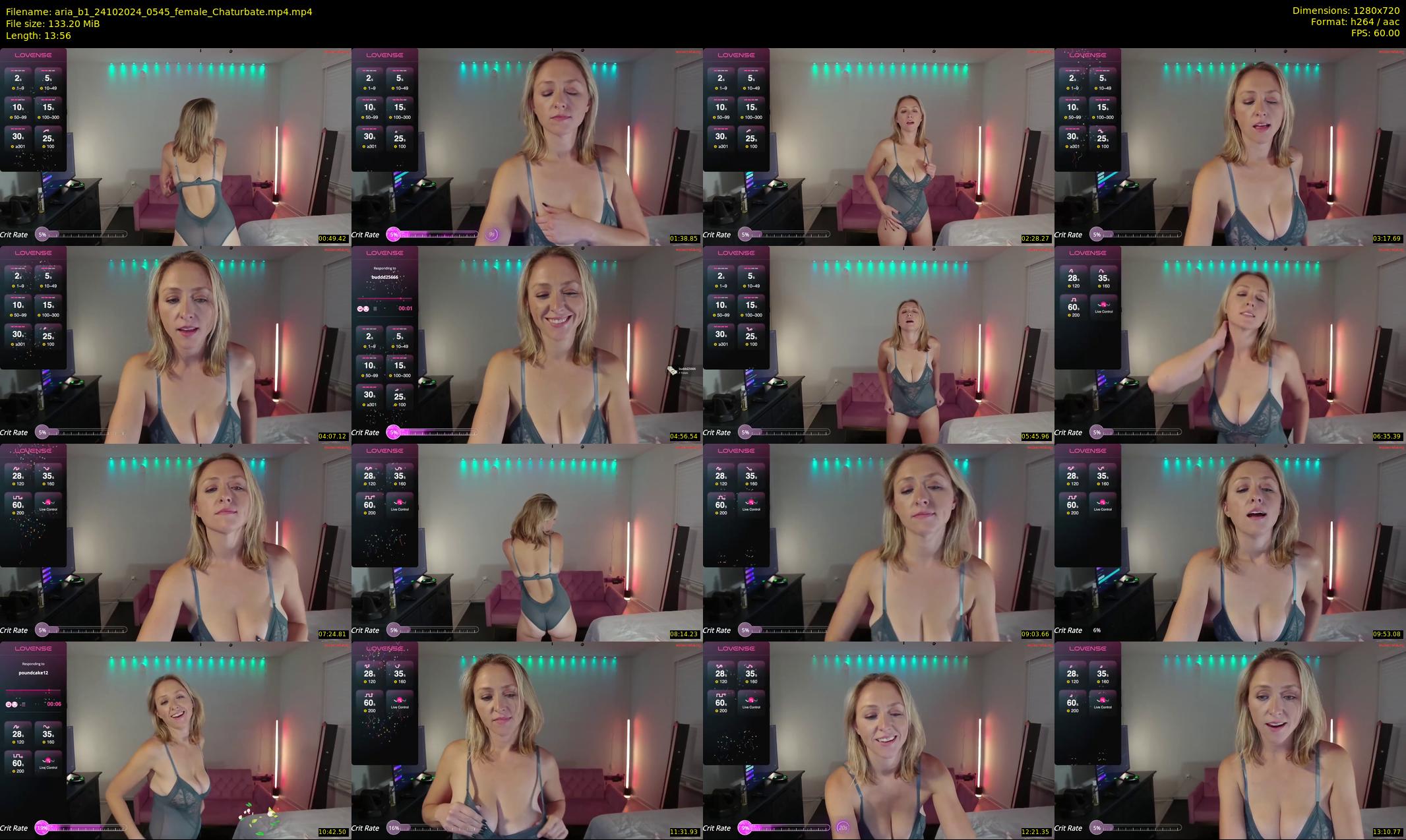 aria_b1 — 14 minute Chaturbate female cam show recording, 720p, Oct 24, 2024