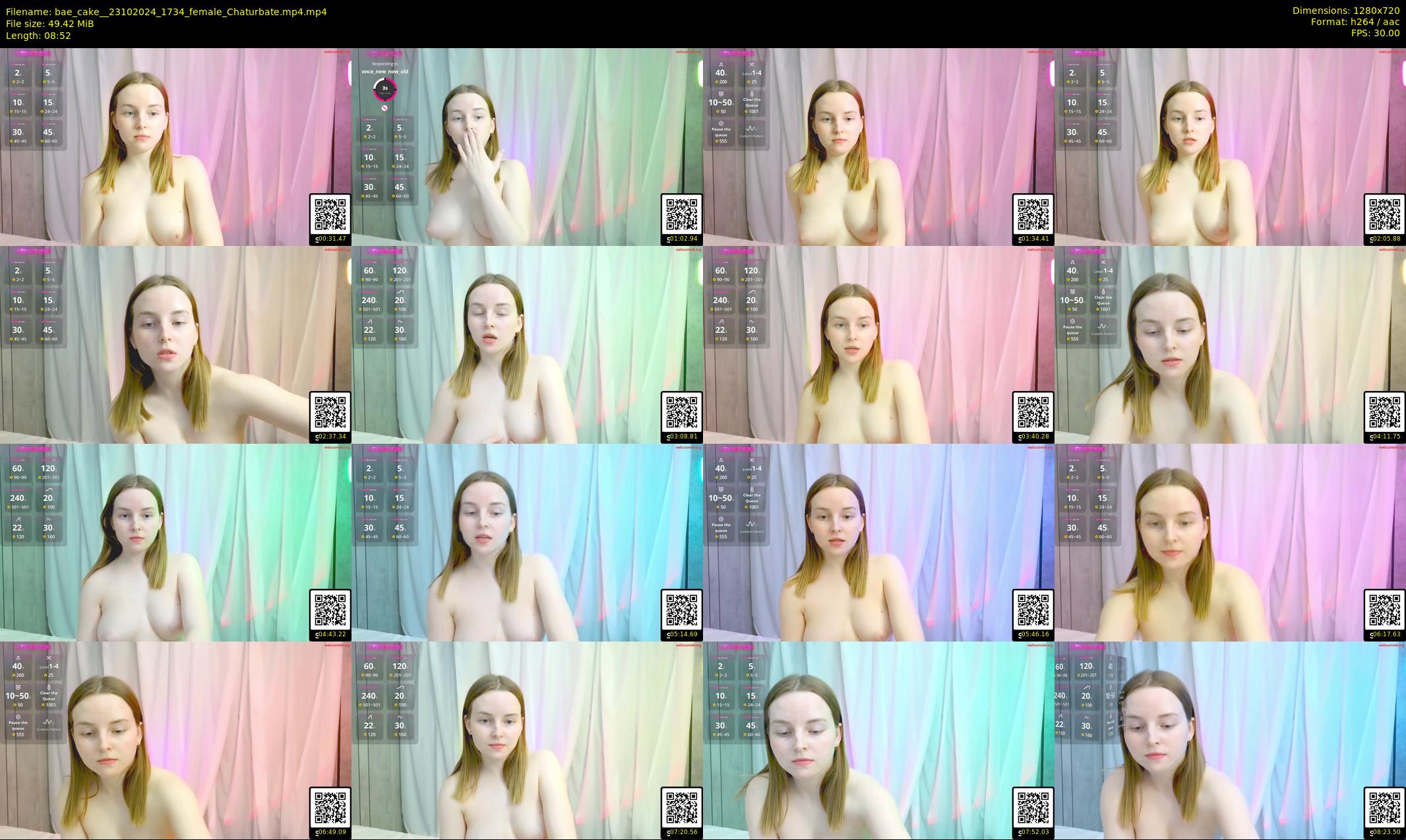 bae_cake_ — 9 minute Chaturbate female cam show recording, 720p, Oct 23, 2024