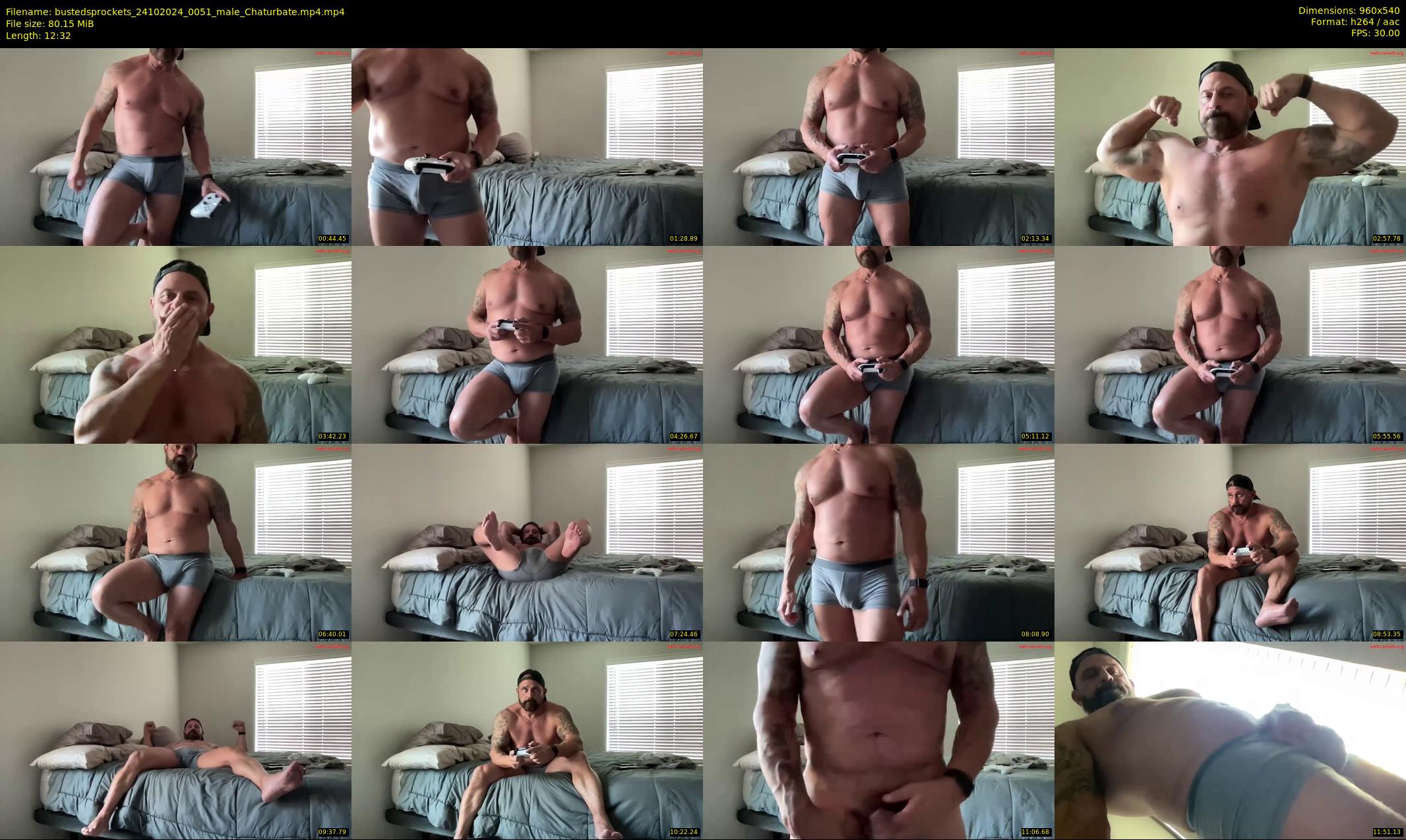 bustedsprockets — 13 minute Chaturbate male cam show recording, 480p, Oct 24, 2024