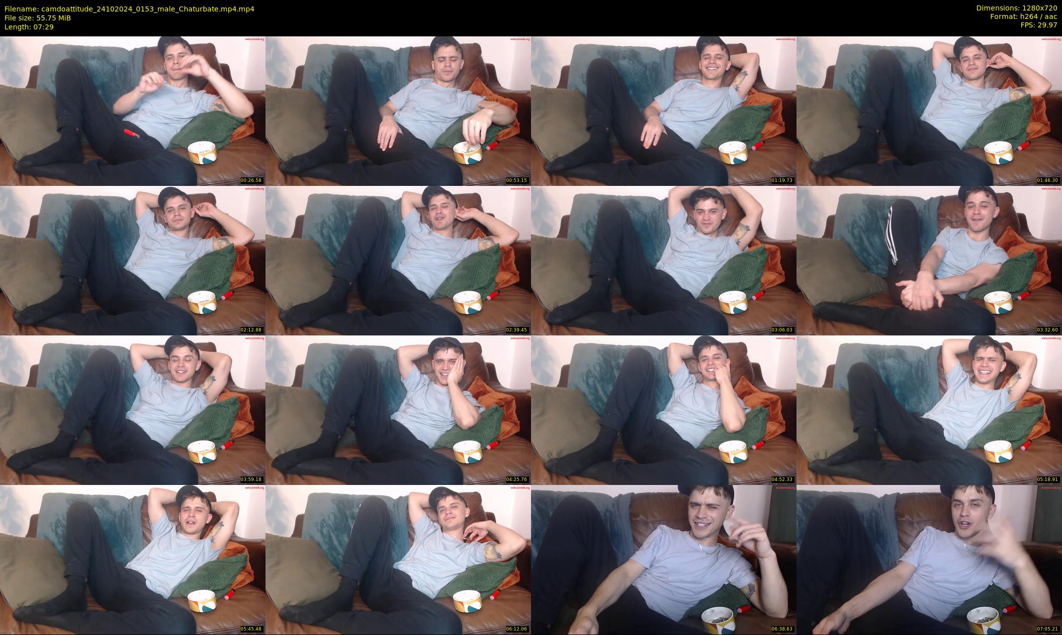 camdoattitude — 8 minute Chaturbate male cam show recording, 720p, Oct 24, 2024