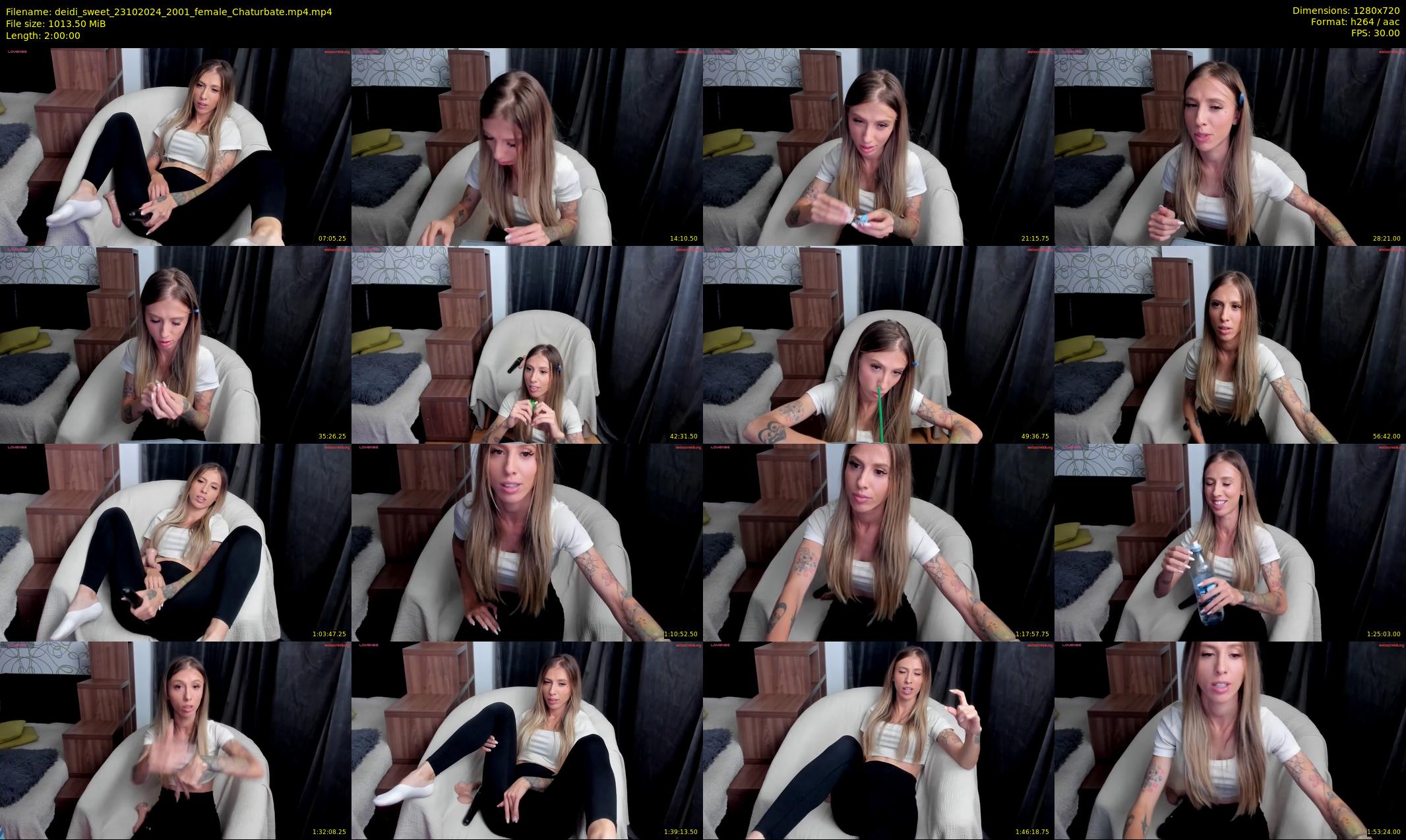 deidi_sweet — 120 minute Chaturbate female cam show recording, 720p, Oct 23, 2024
