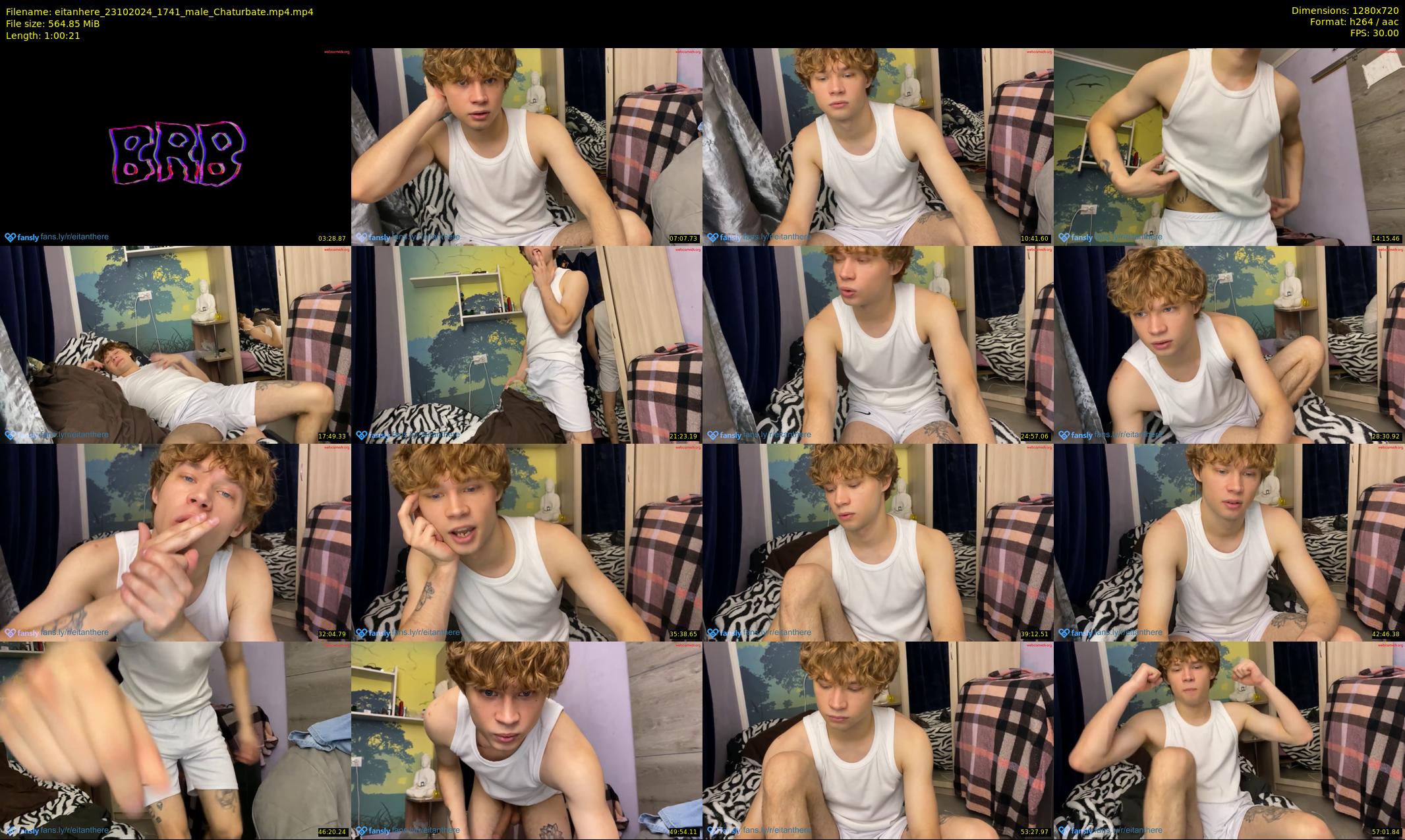 eitanhere — 61 minute Chaturbate male cam show recording, 720p, Oct 23, 2024