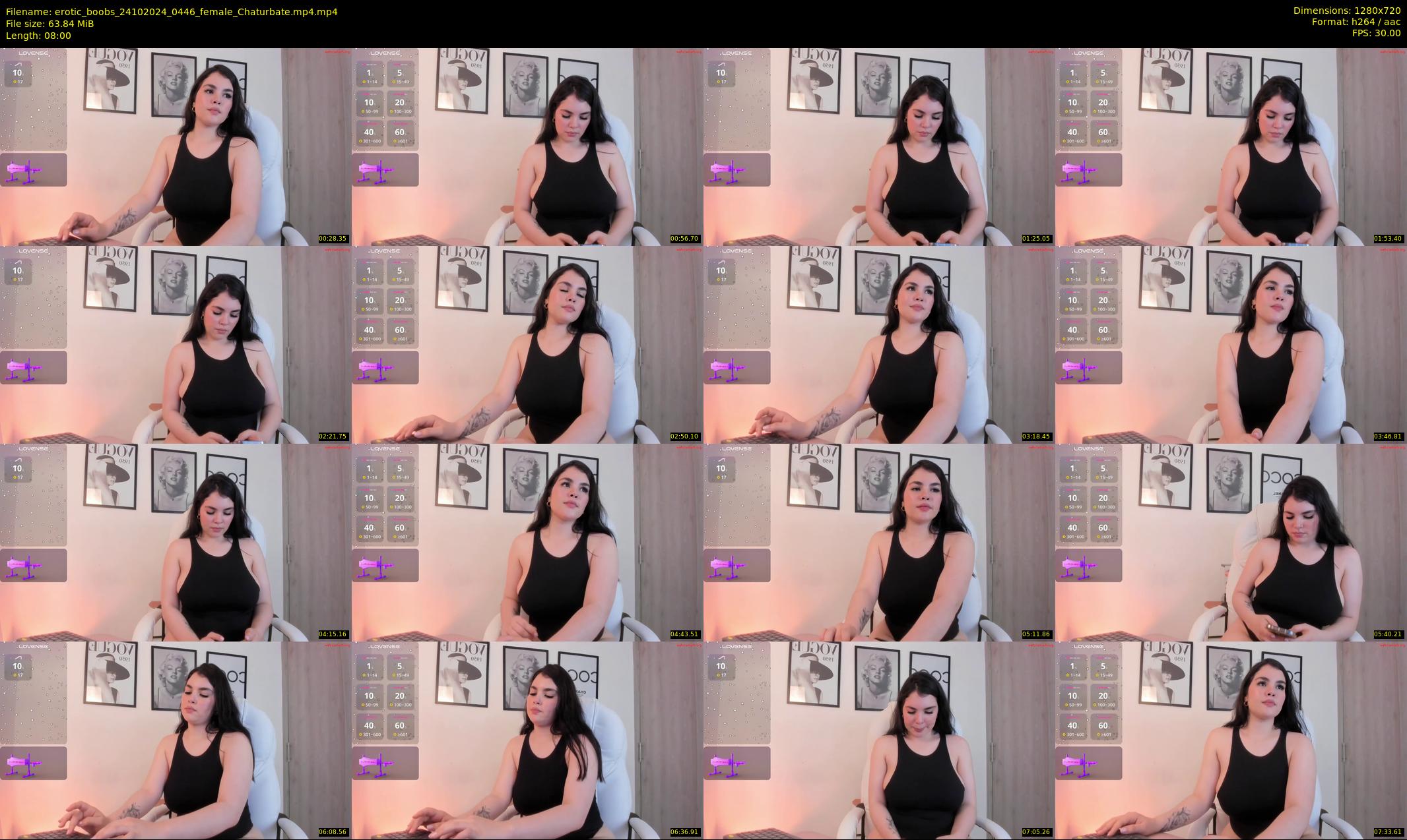 erotic_boobs — 8 minute Chaturbate female cam show recording, 720p, Oct 24, 2024