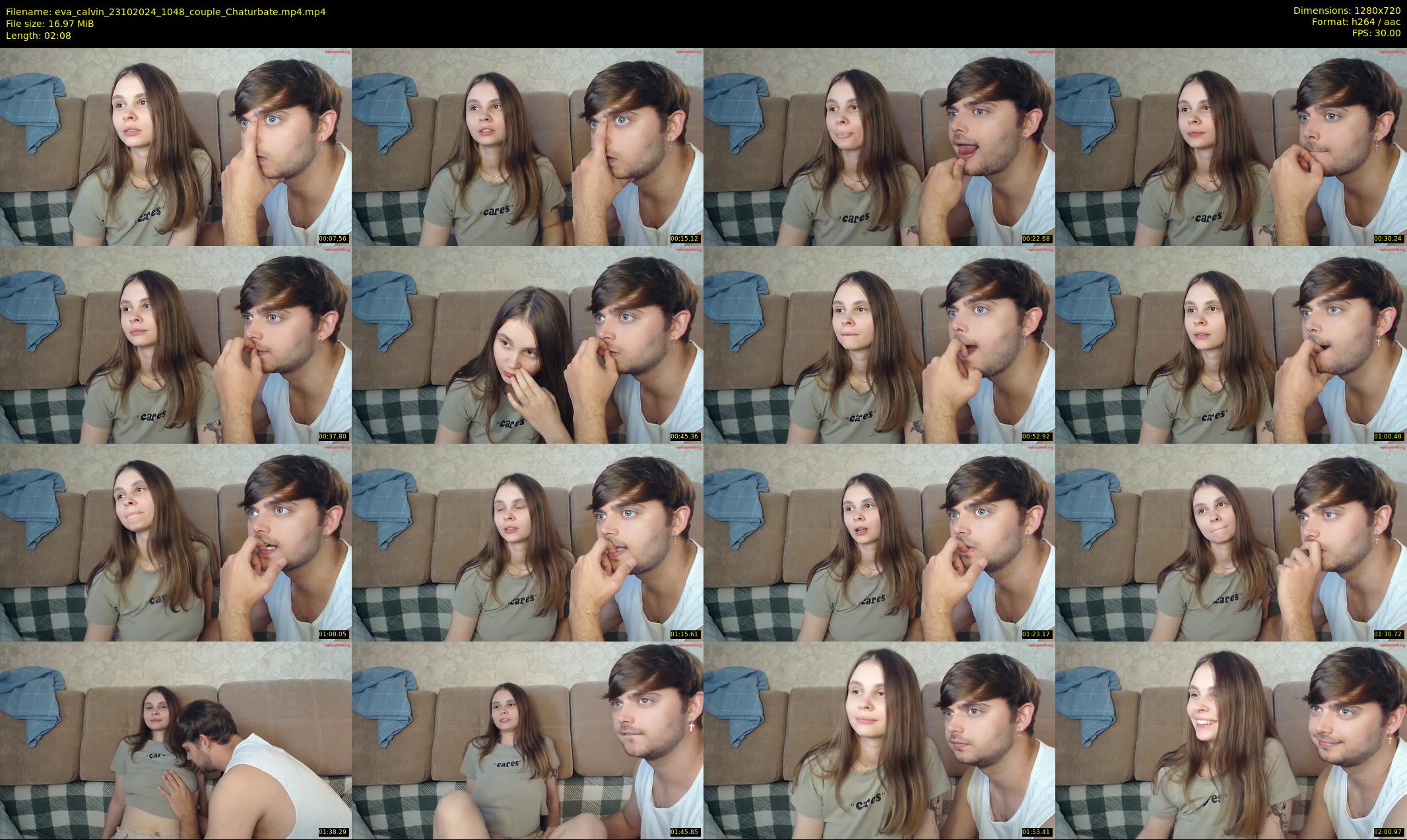 eva_calvin — 3 minute Chaturbate couple cam show recording, 720p, Oct 23, 2024