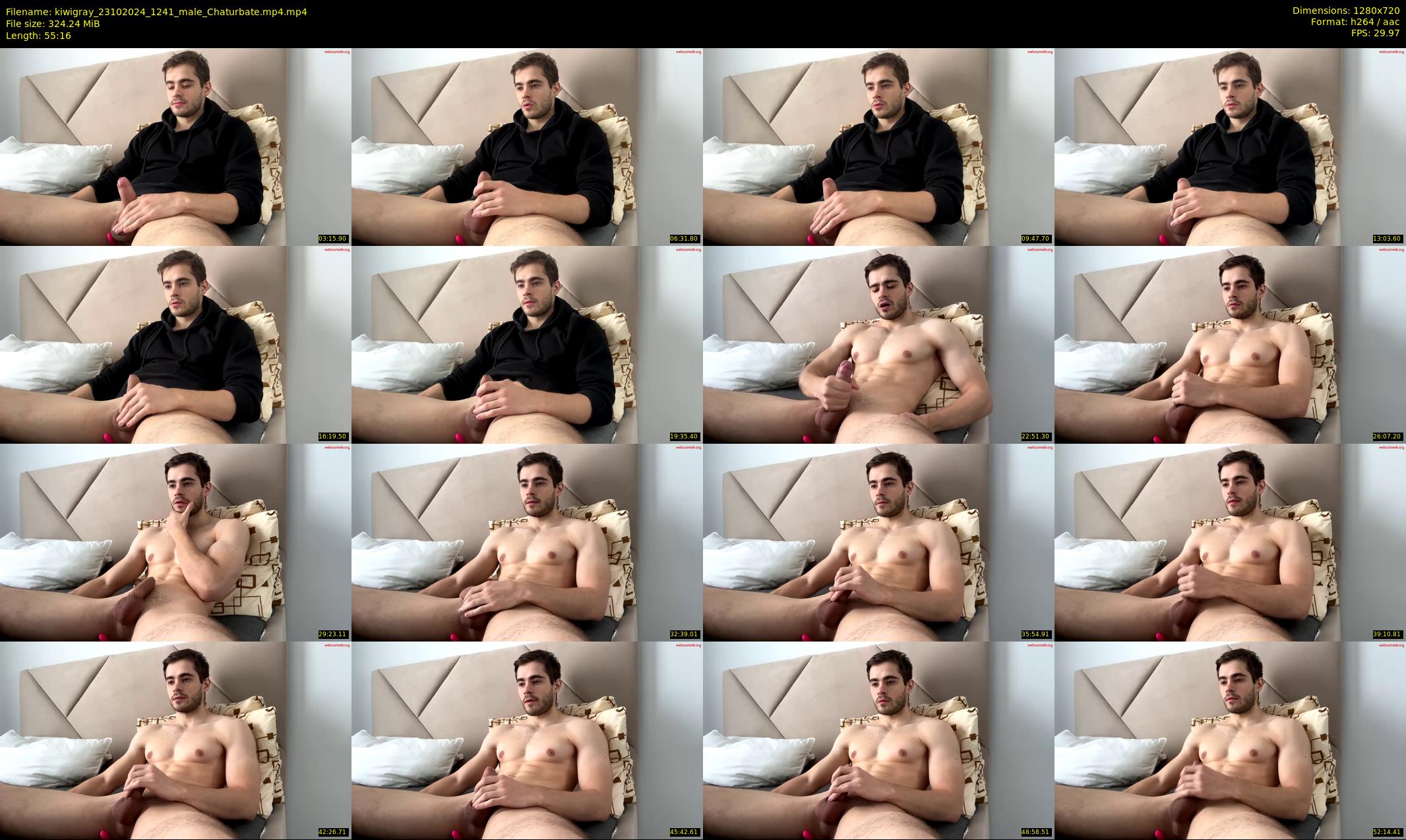kiwigray — 56 minute Chaturbate male cam show recording, 720p, Oct 23, 2024