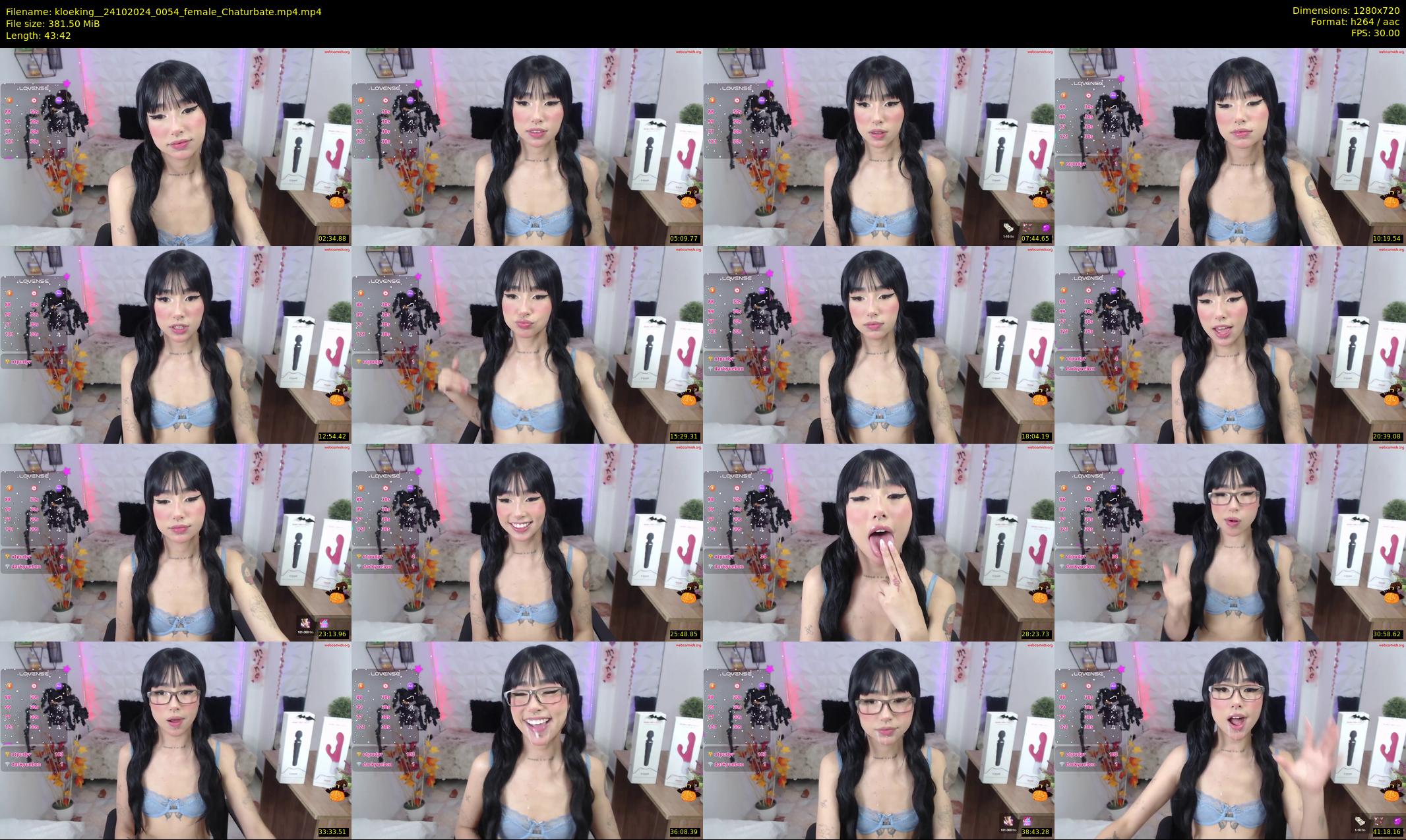kloeking_ — 44 minute Chaturbate female cam show recording, 720p, Oct 24, 2024