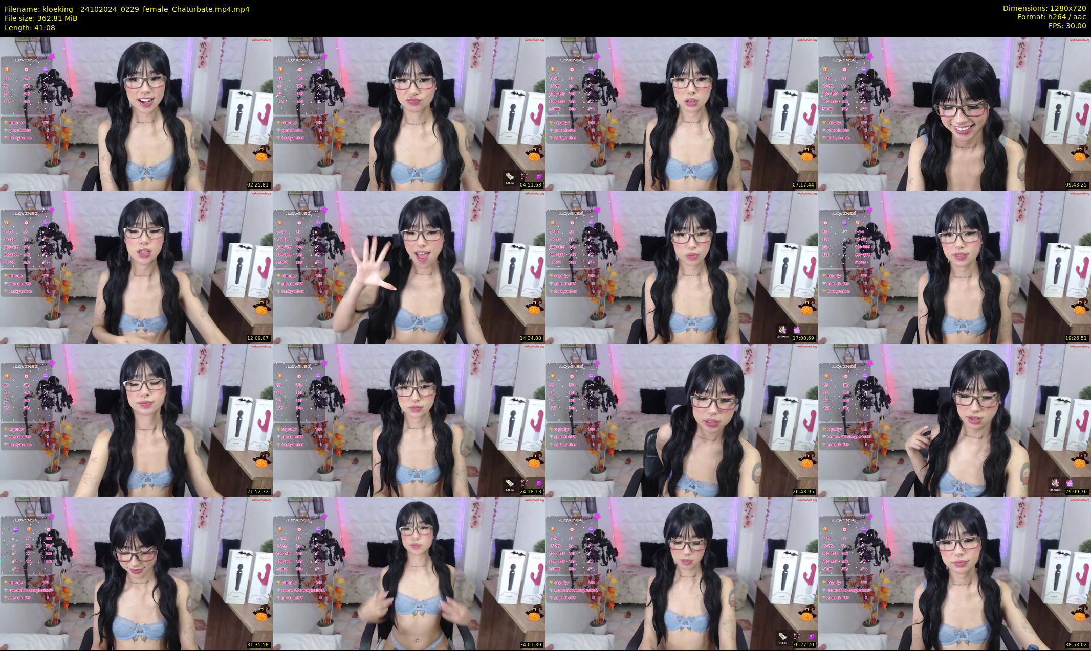 kloeking_ — 42 minute Chaturbate female cam show recording, 720p, Oct 24, 2024